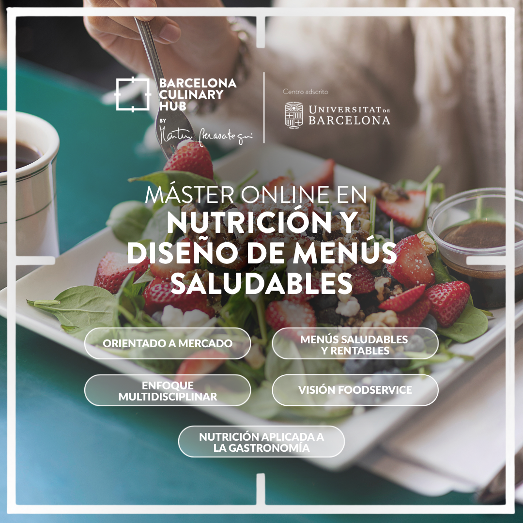 Barcelona Culinary Hub by Martín Berasategui Facebook ad: Escuela de Martín Berasategui