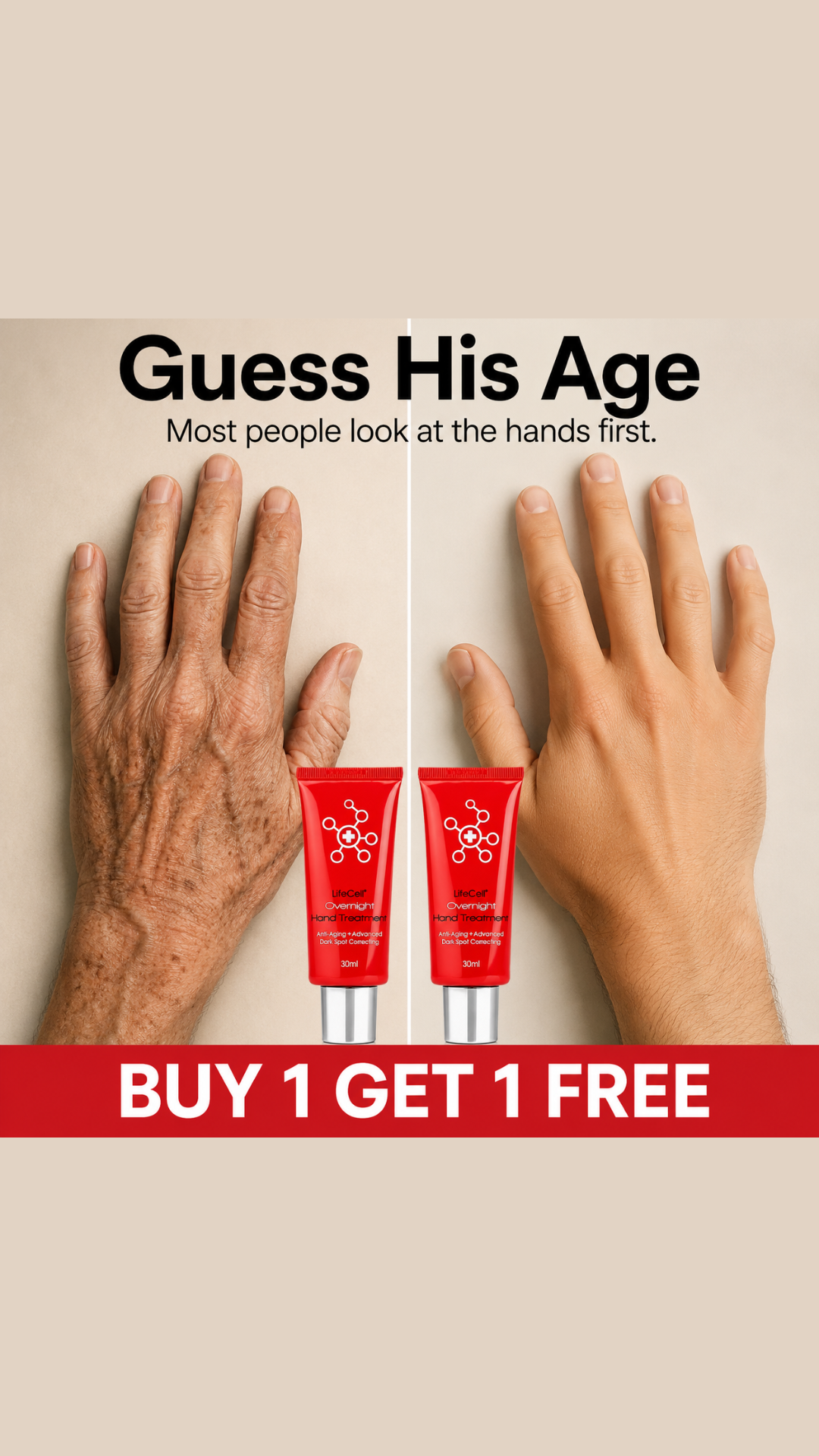 LifeCell Skin Facebook ad
