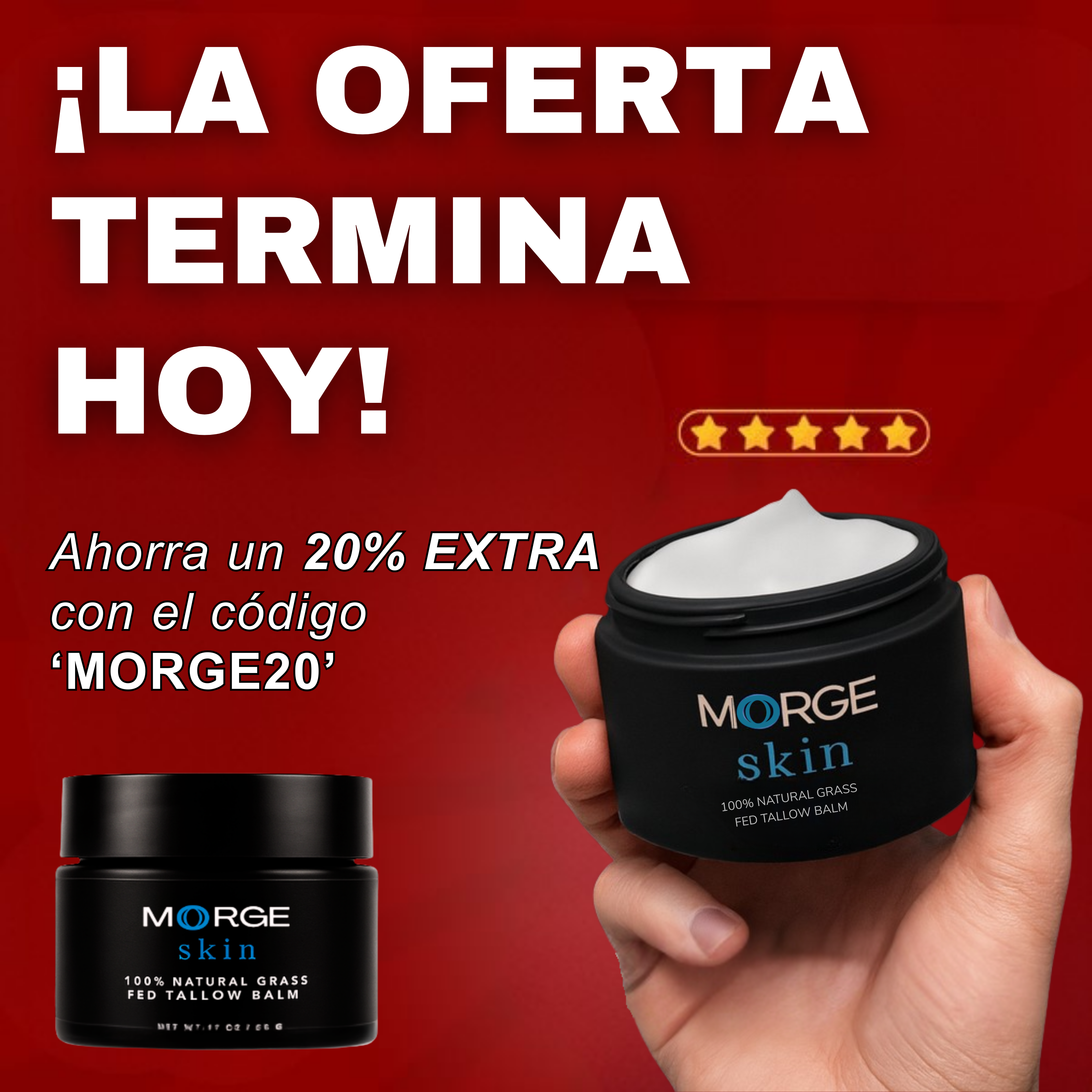 Morge Skin Facebook ad