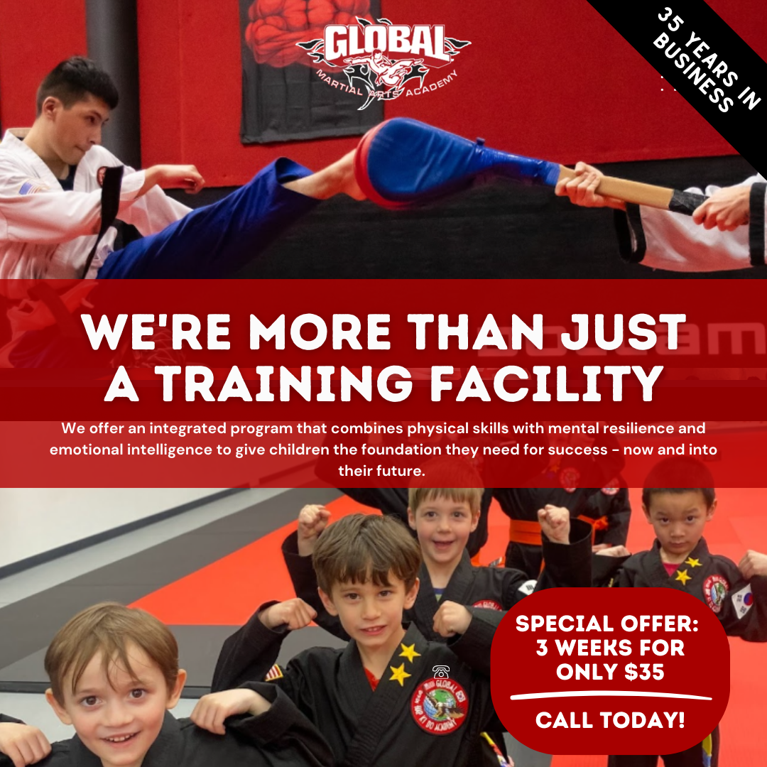 Global Martial Arts & Fitness Facebook ad