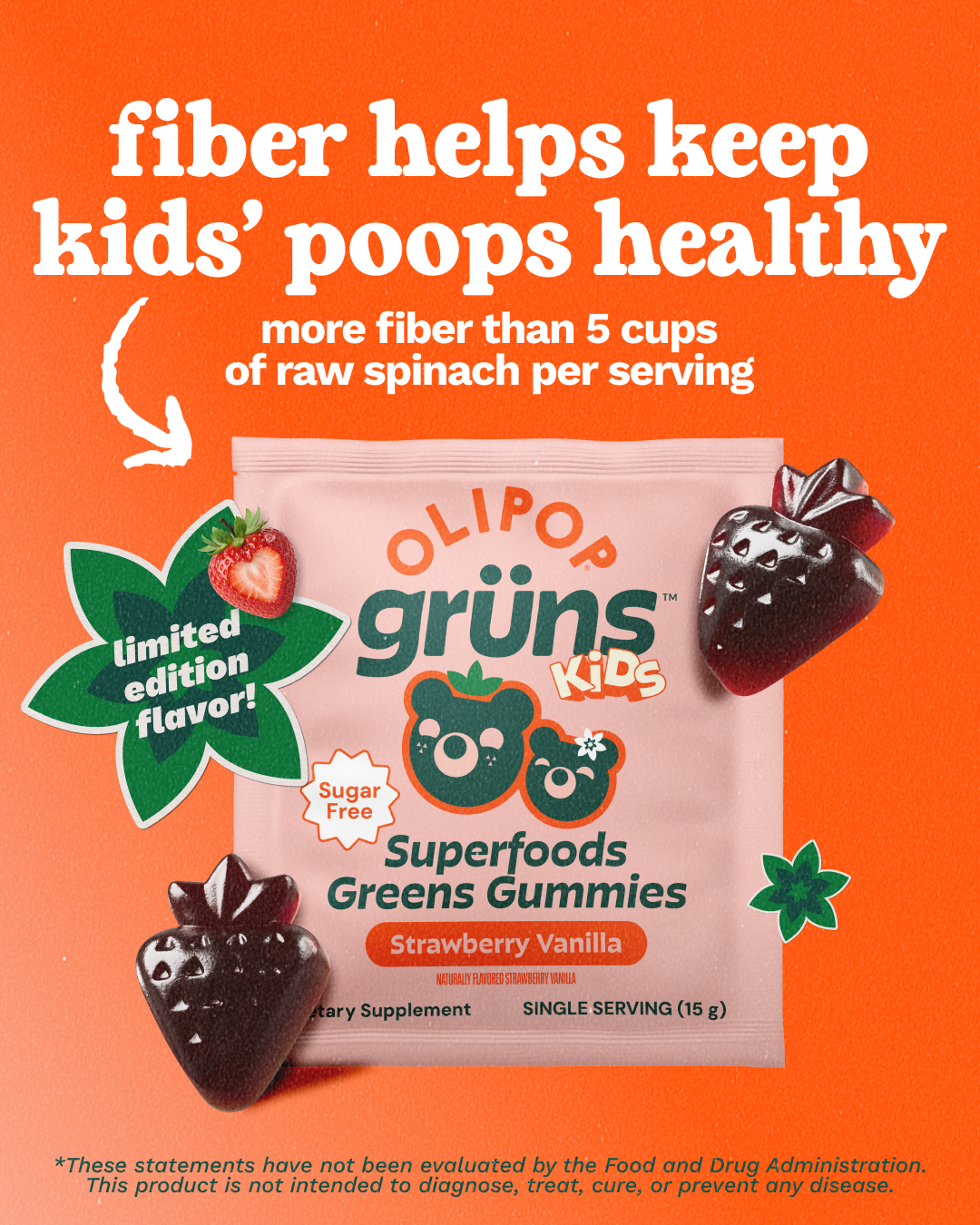 Grüns Kids Facebook ad