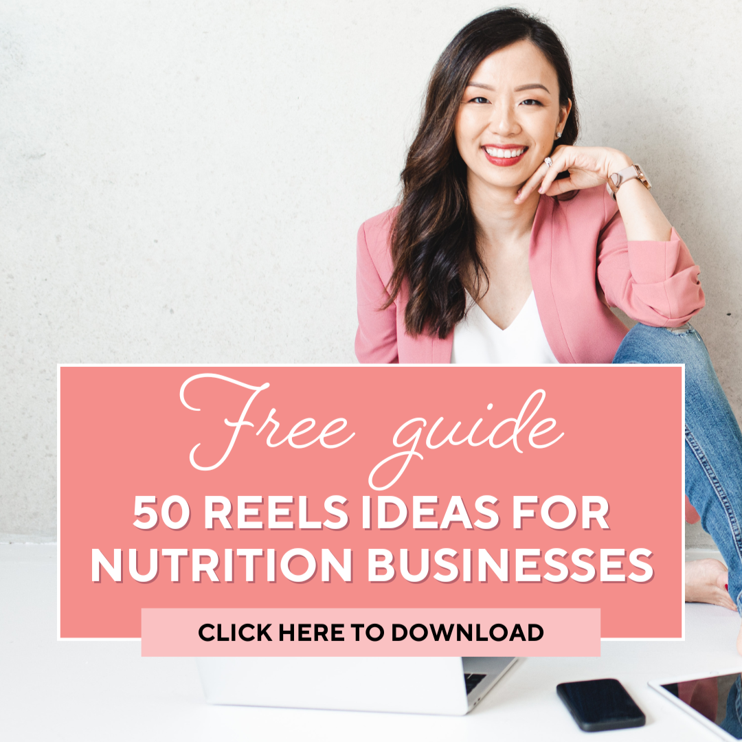 Charlyn Ooi - Dietitian Business Coach Facebook ad