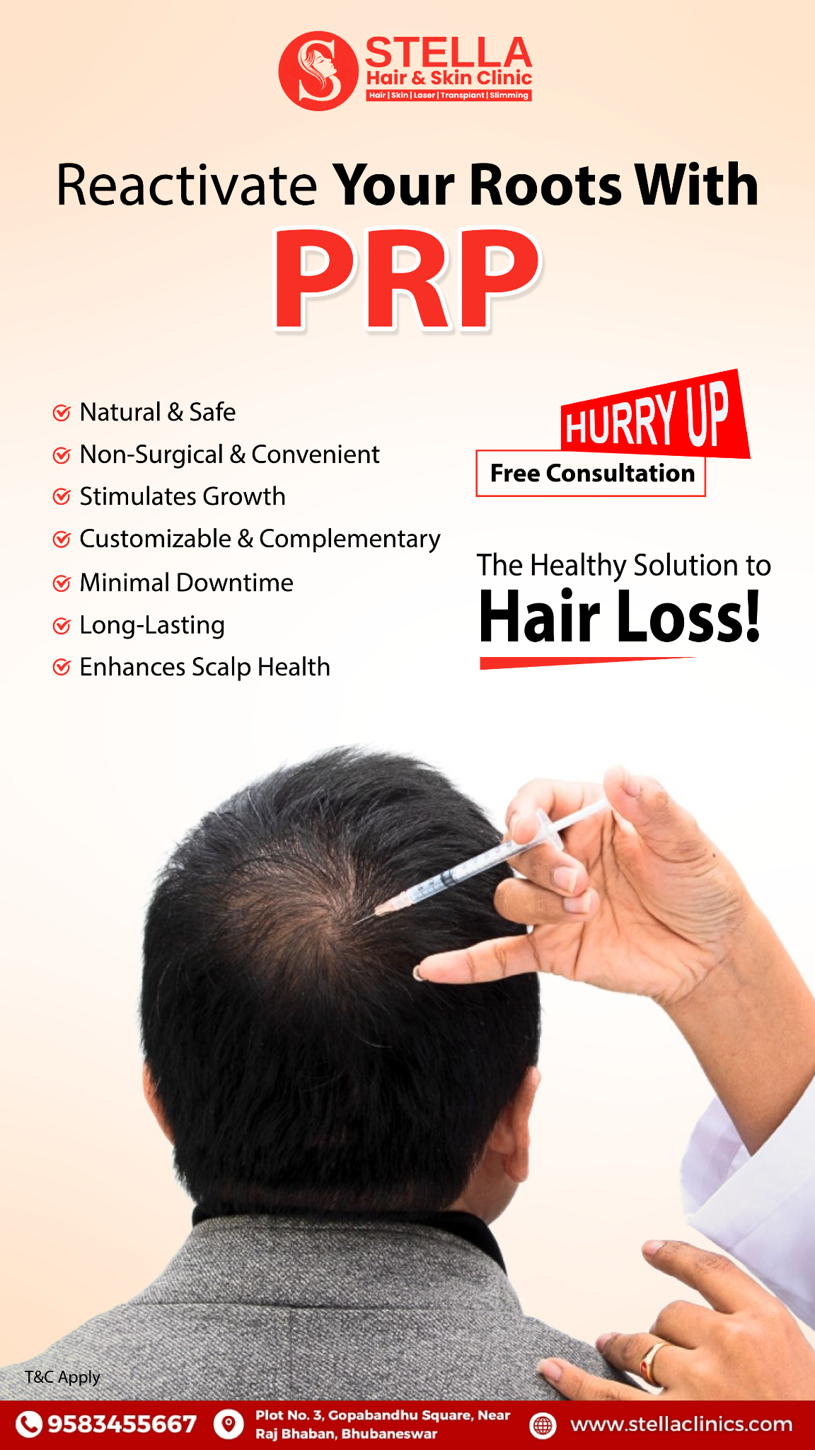 Stella Hair & Skin Clinic Facebook ad from Jun 28, 2026