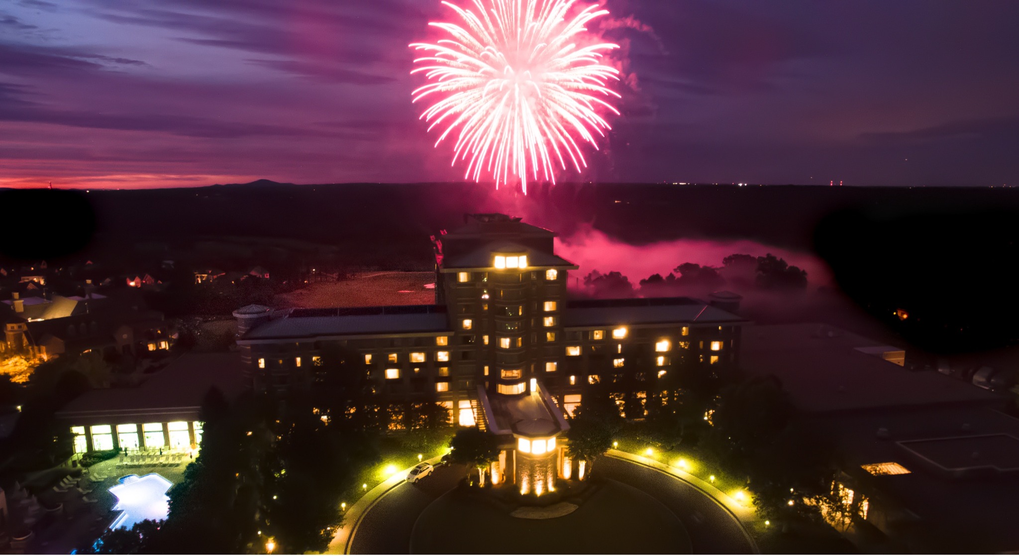 Lansdowne Resort Facebook ad: At the height of summer vacation, Lansdowne Celebrates…