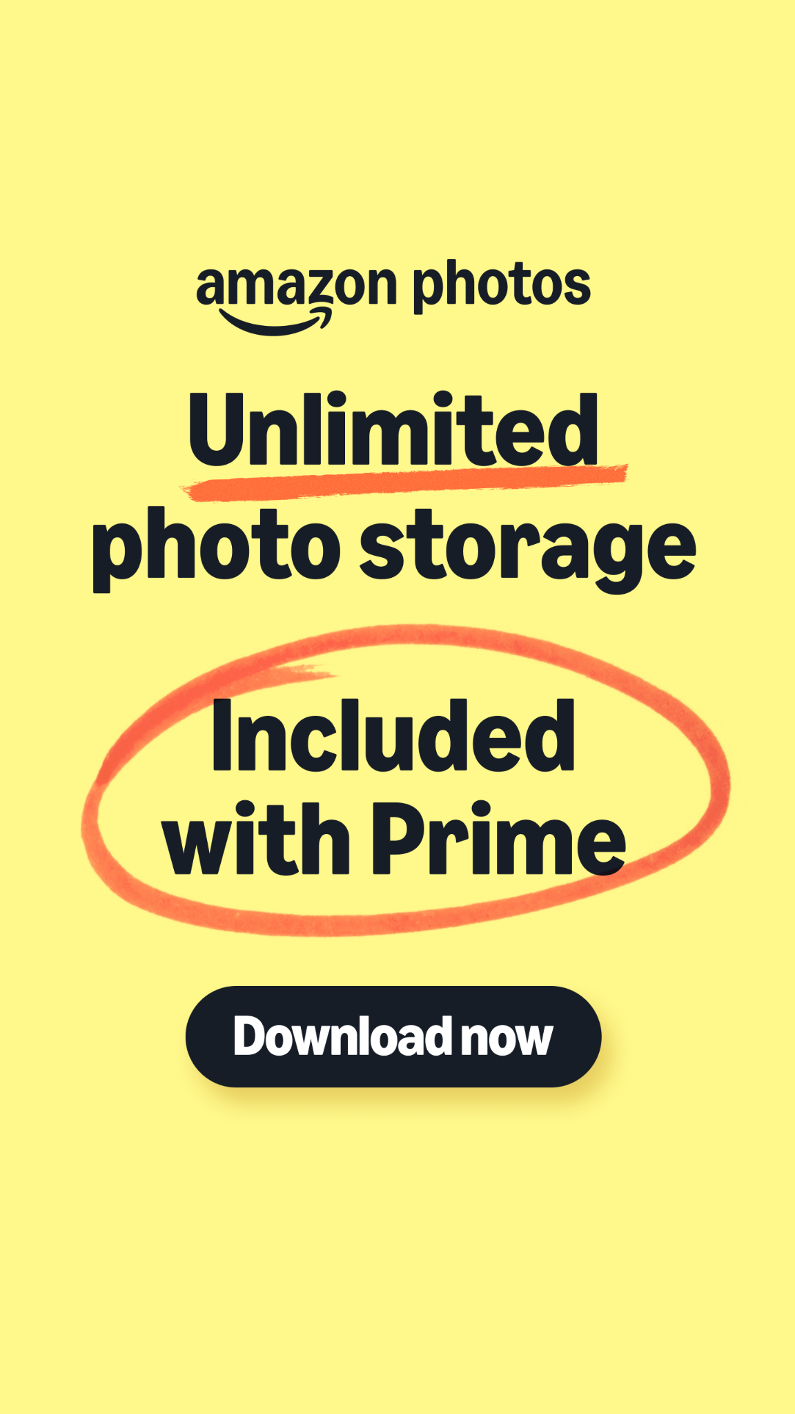 Amazon Photos Facebook ad