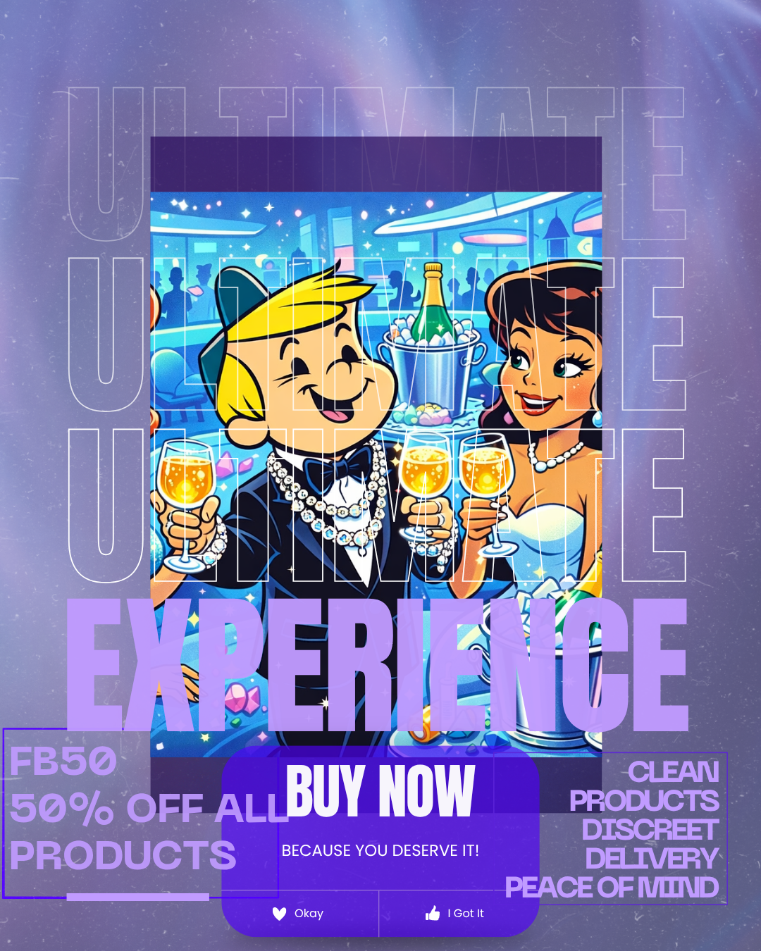 Best goodies Facebook ad: 50% Off Today Only (CODE:FB50) - HAVE A FUN NIGHT AND OWN…