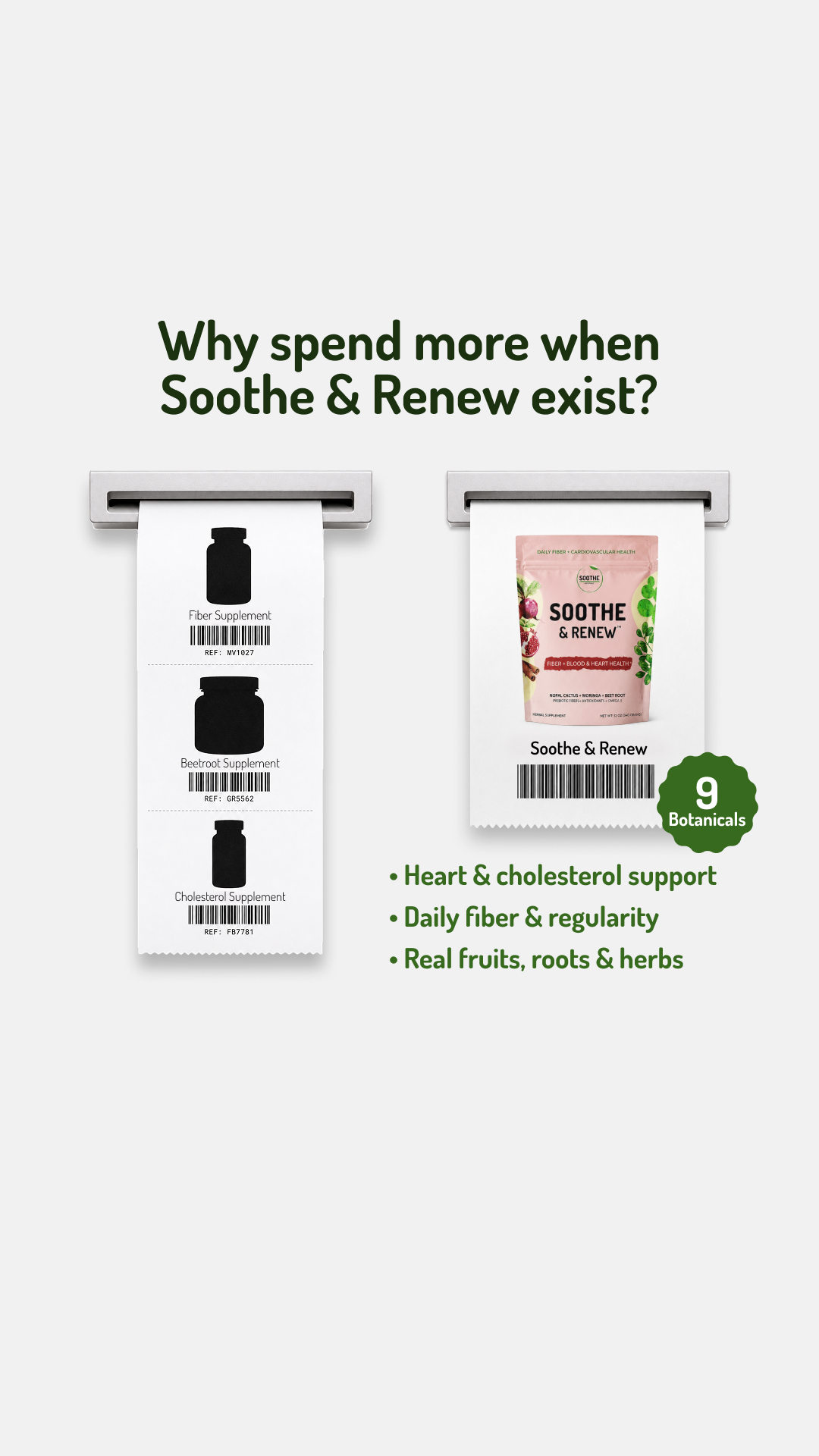 Soothe Naturals Facebook ad