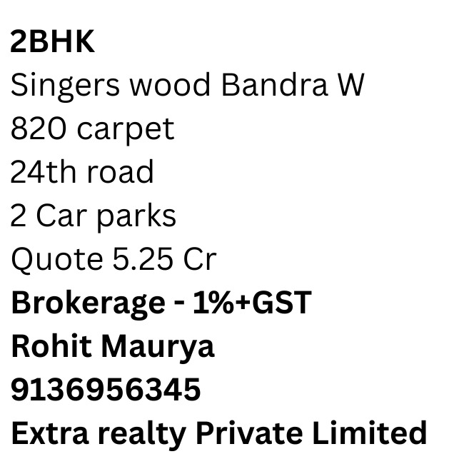 Extra Realty Pvt Ltd Facebook ad