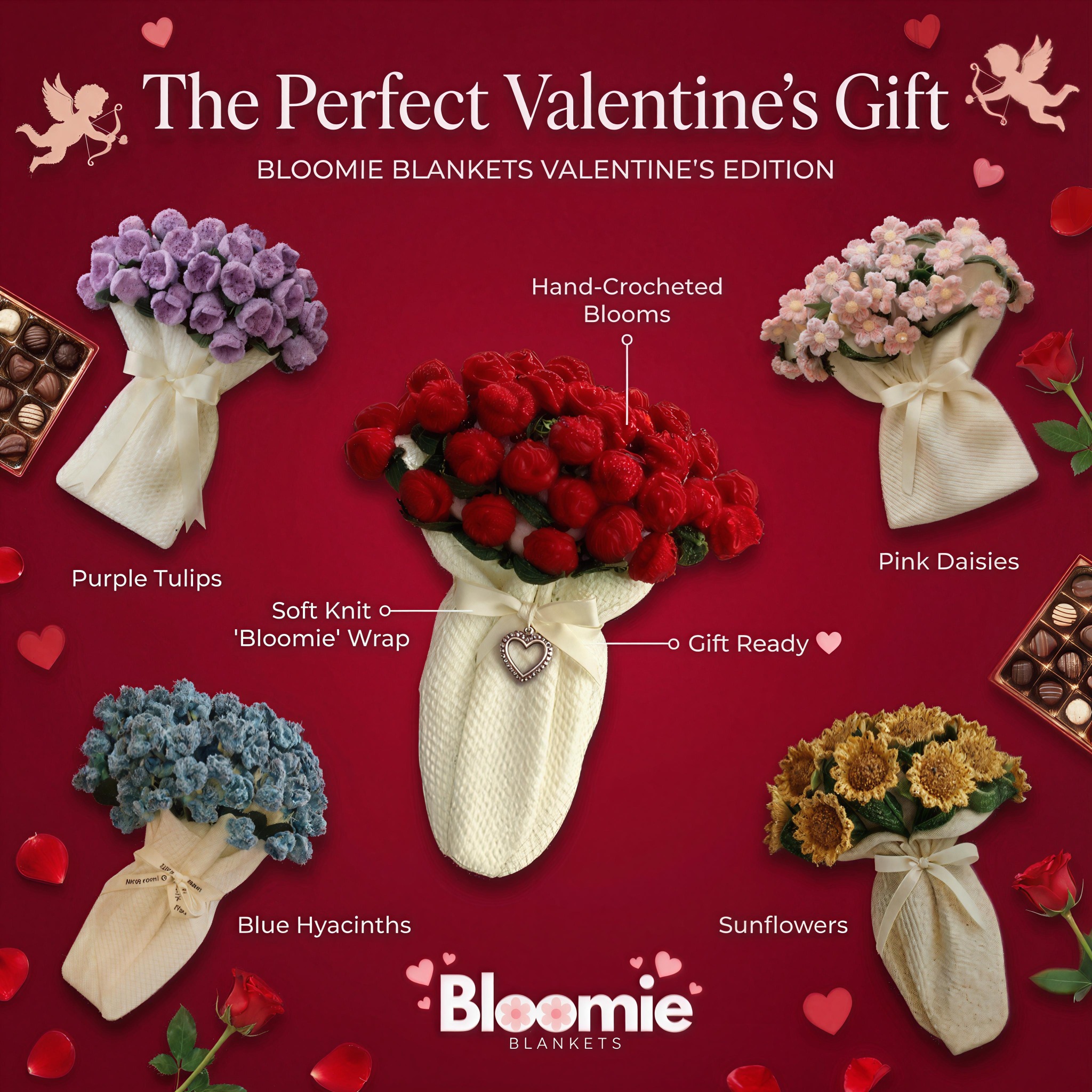 Bloomie Blankets Facebook ad