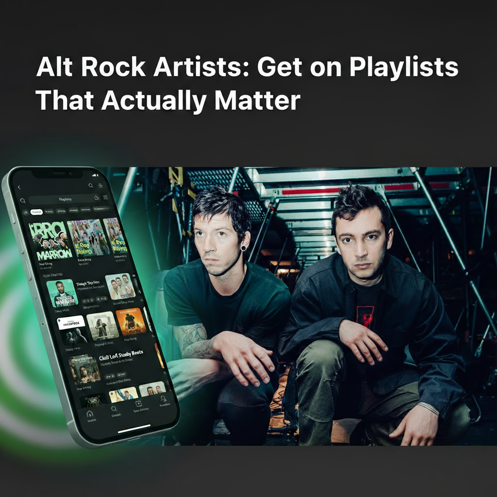 Playlist Booker Facebook ad