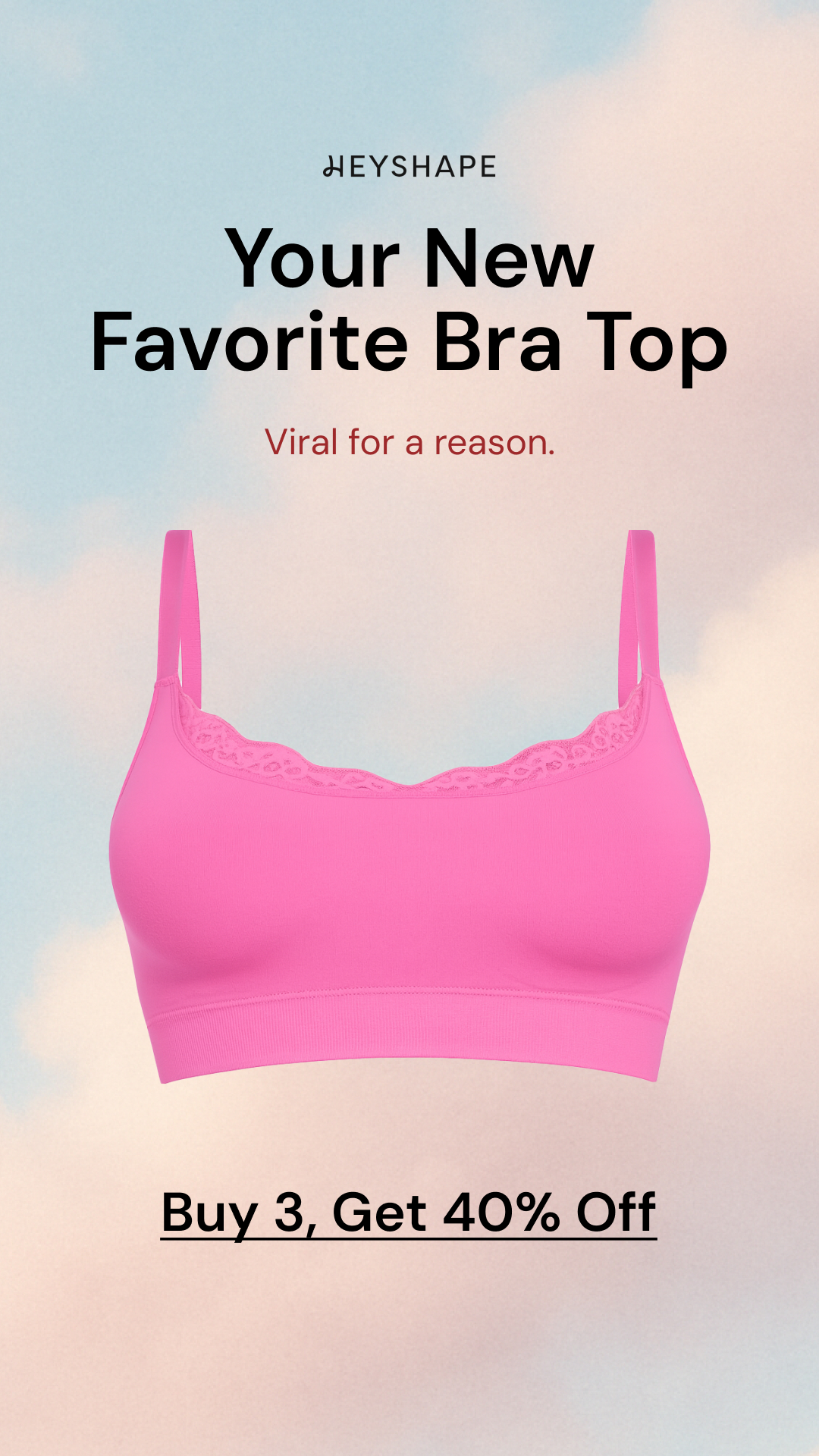 HeyShape Facebook ad