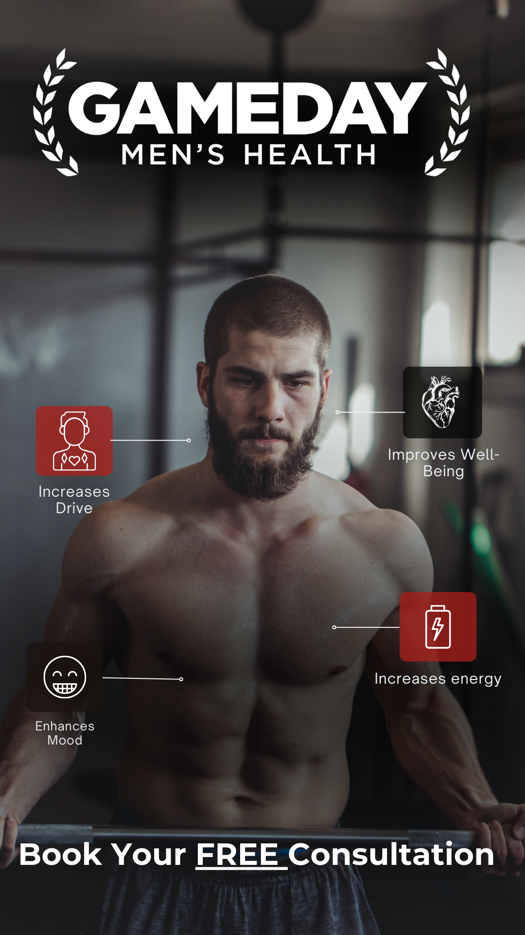 Mens Health Place Facebook ad from May 1, 2026