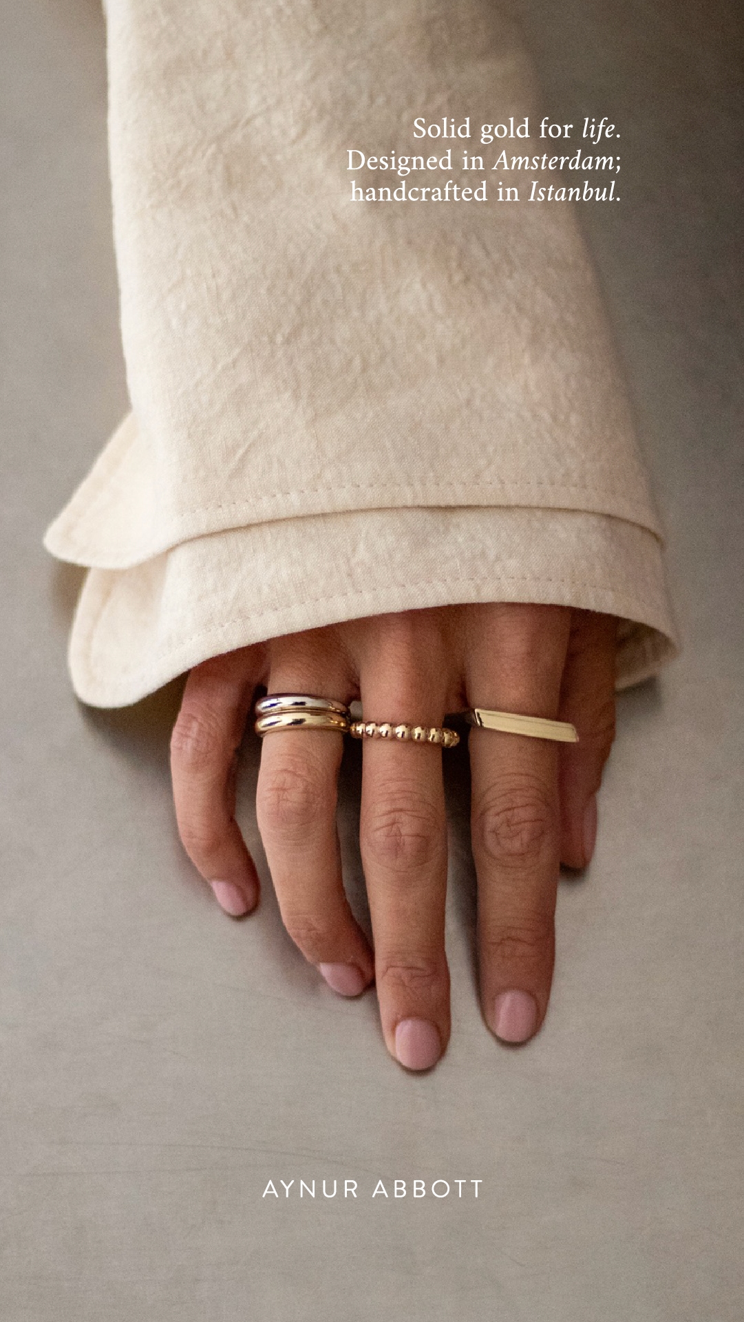 Aynur Abbott Fine Jewelry Facebook ad