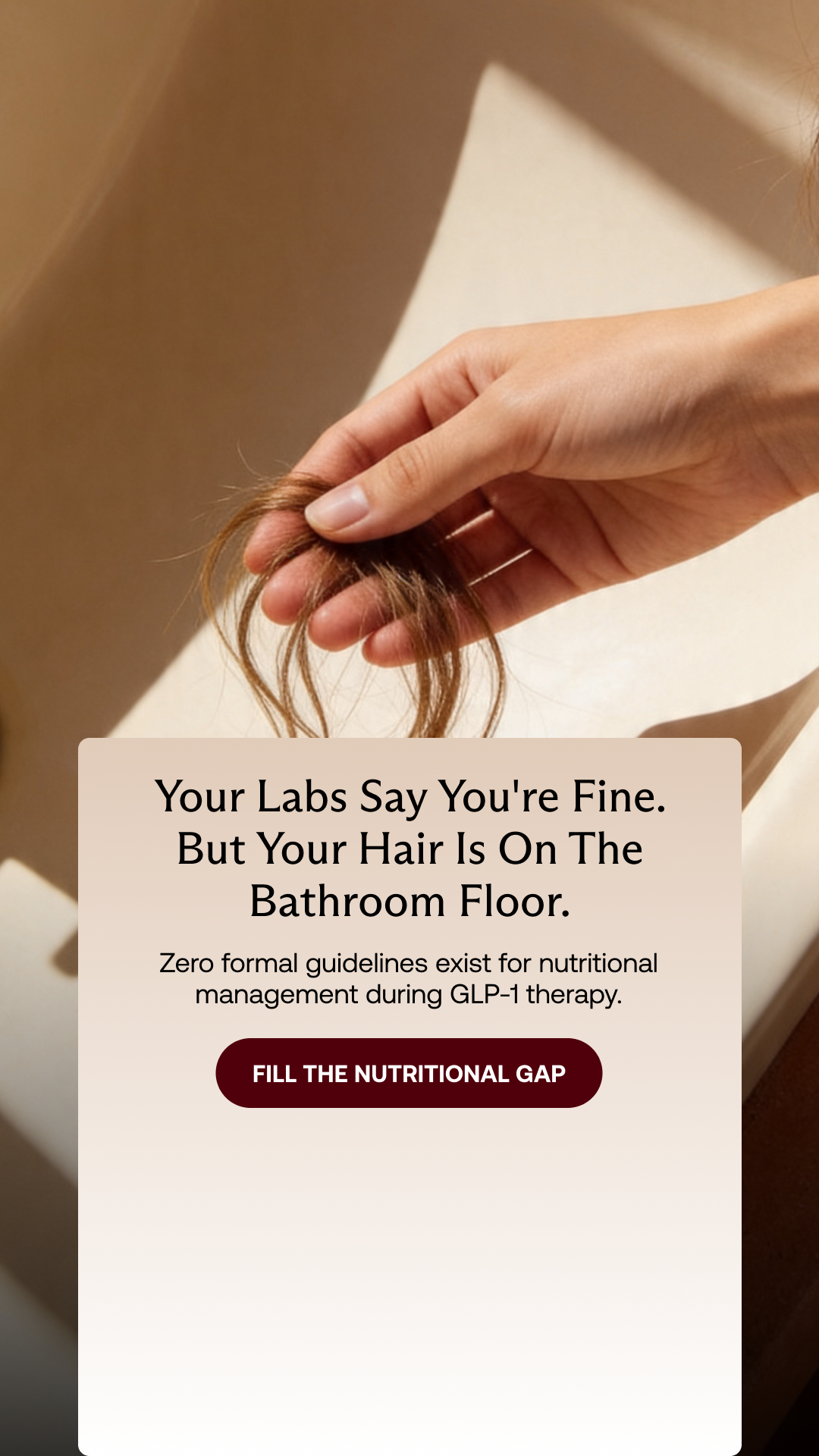 IM8 Health Facebook ad
