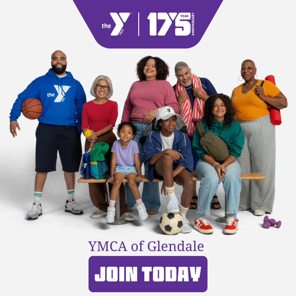 Glendale YMCA Facebook ad from Mar 23, 2026