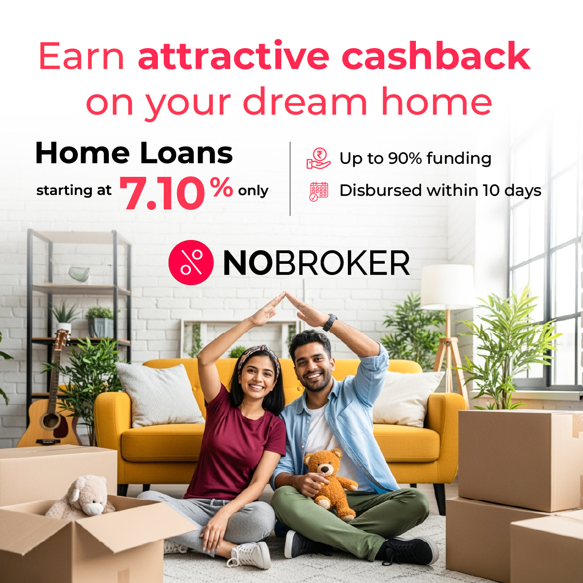 NoBroker.com Facebook ad
