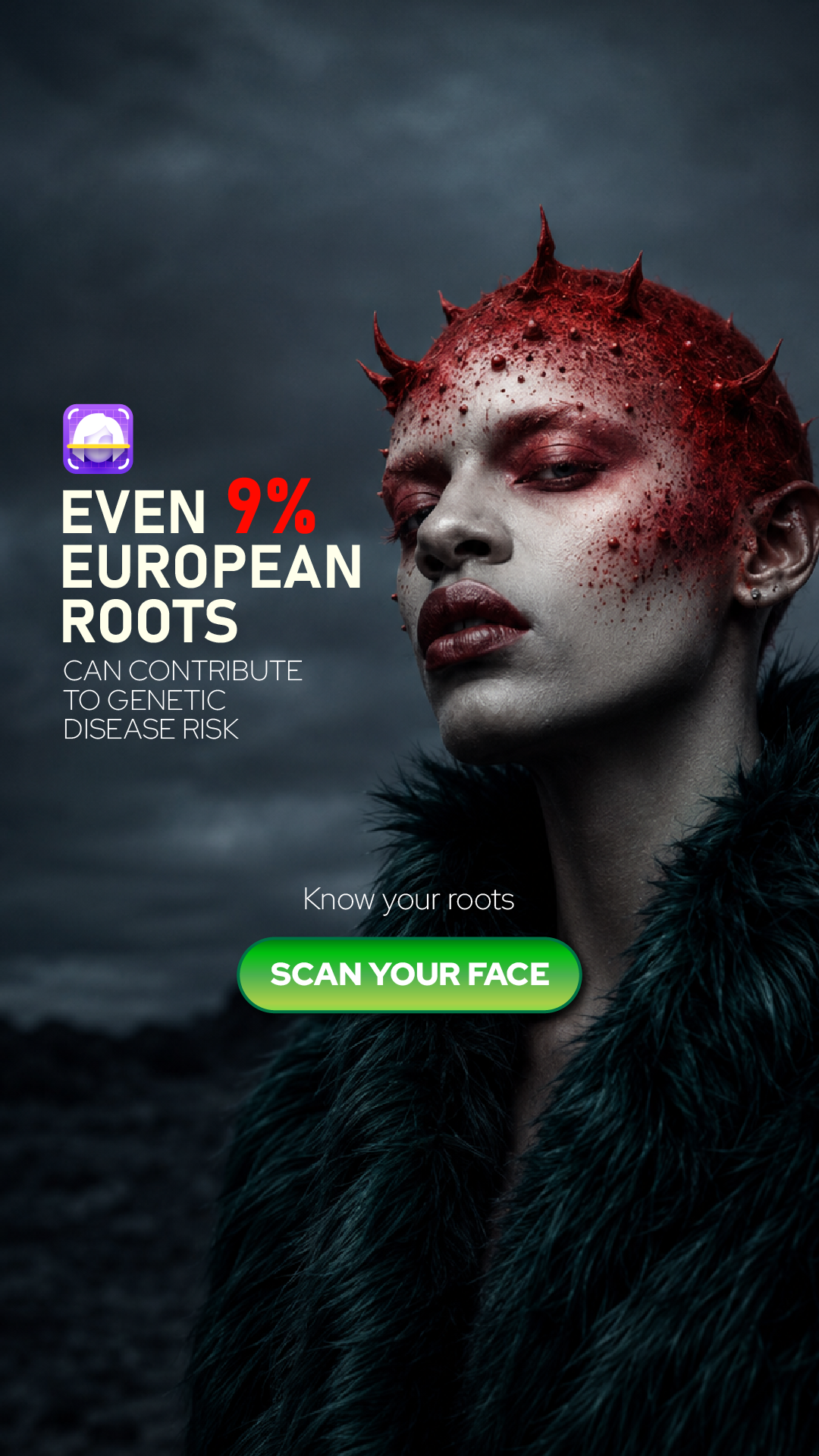 Hidden in Your DNA Facebook ad
