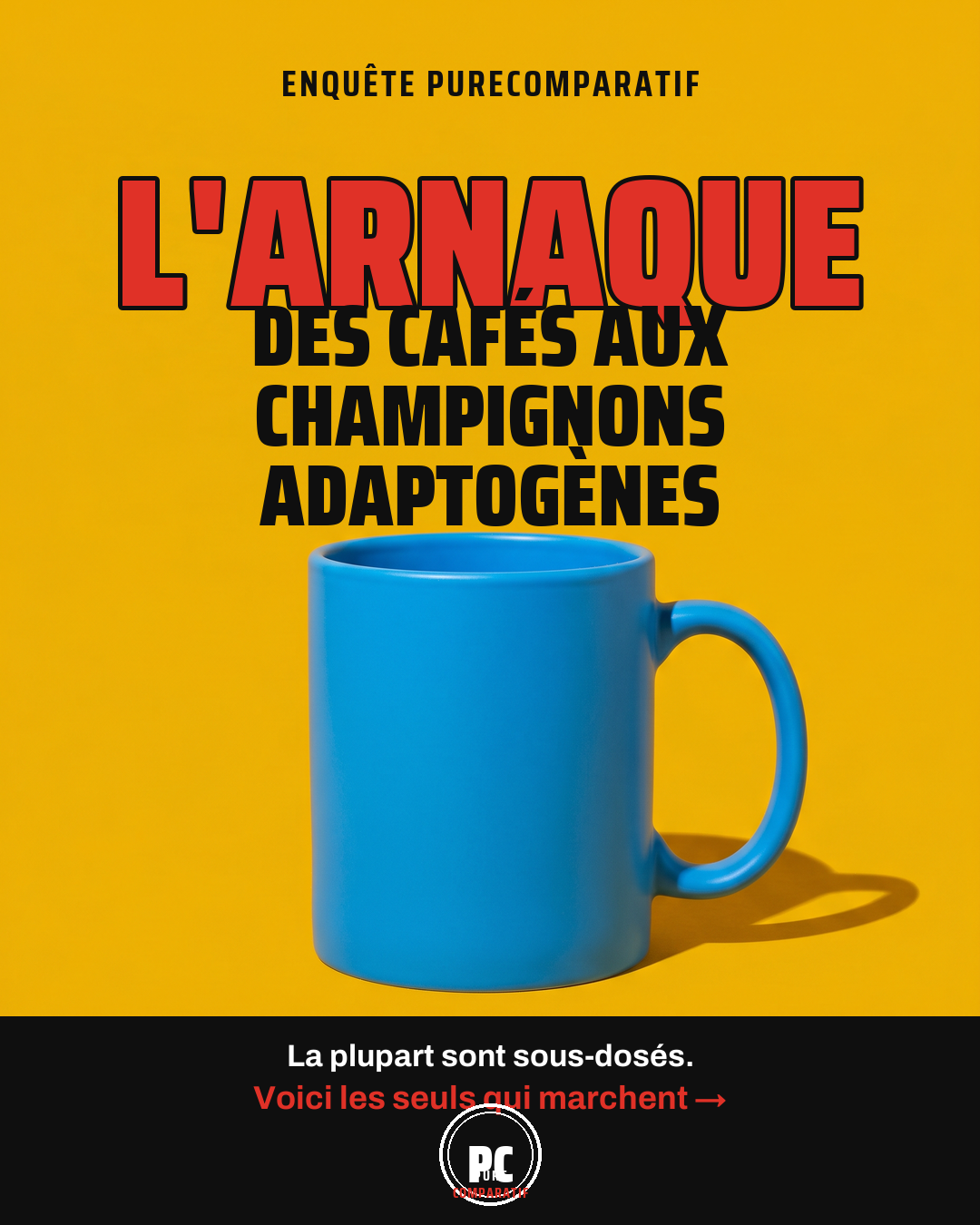 Pure Comparatif Facebook ad