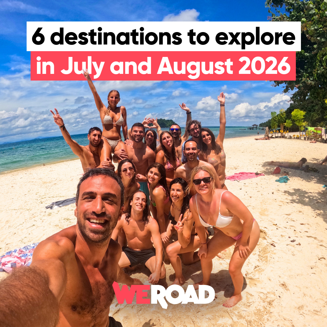 WeRoad Travel Facebook ad