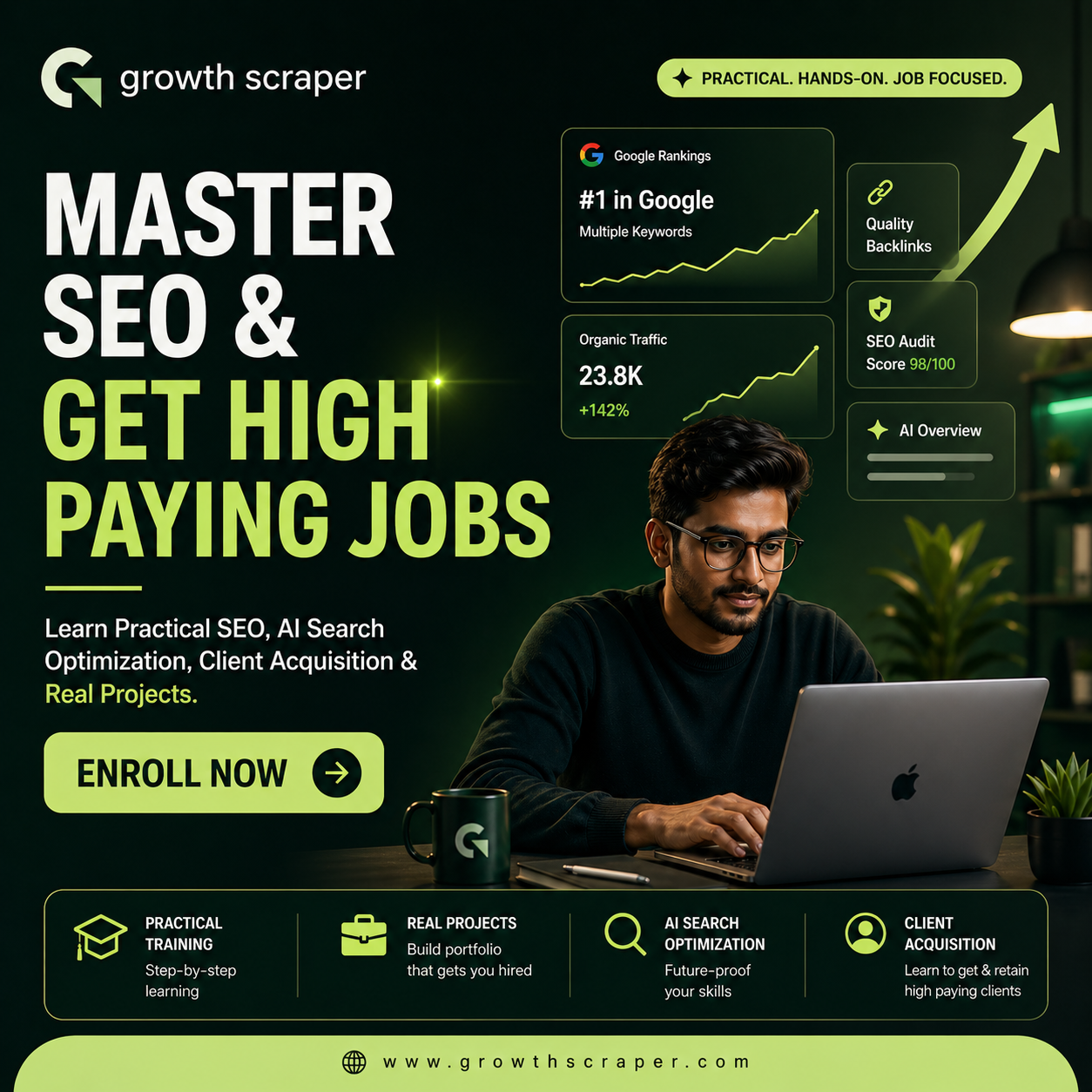 Ramsimplifies Facebook ad: Fill the Form to Reserve Your Seat