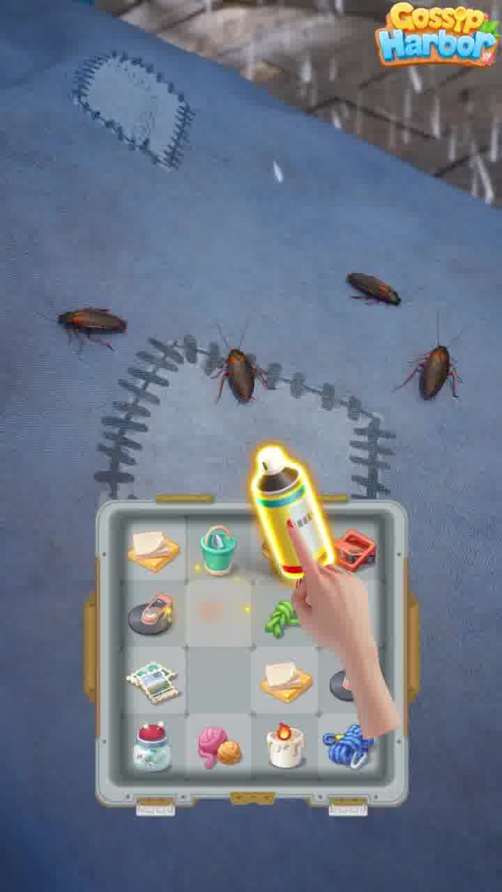 Gossip Harbor Facebook ad: Classic merge puzzle game