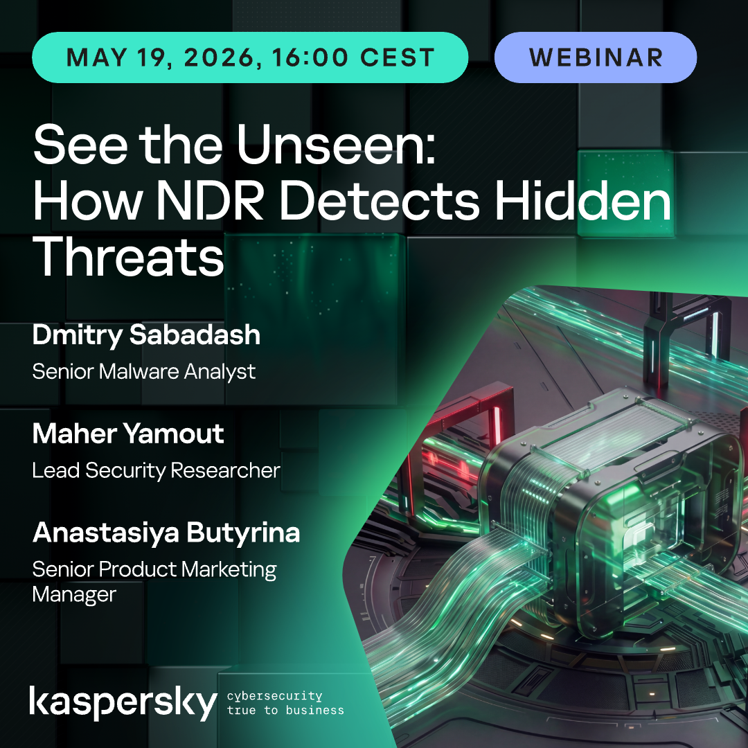Kaspersky Facebook ad