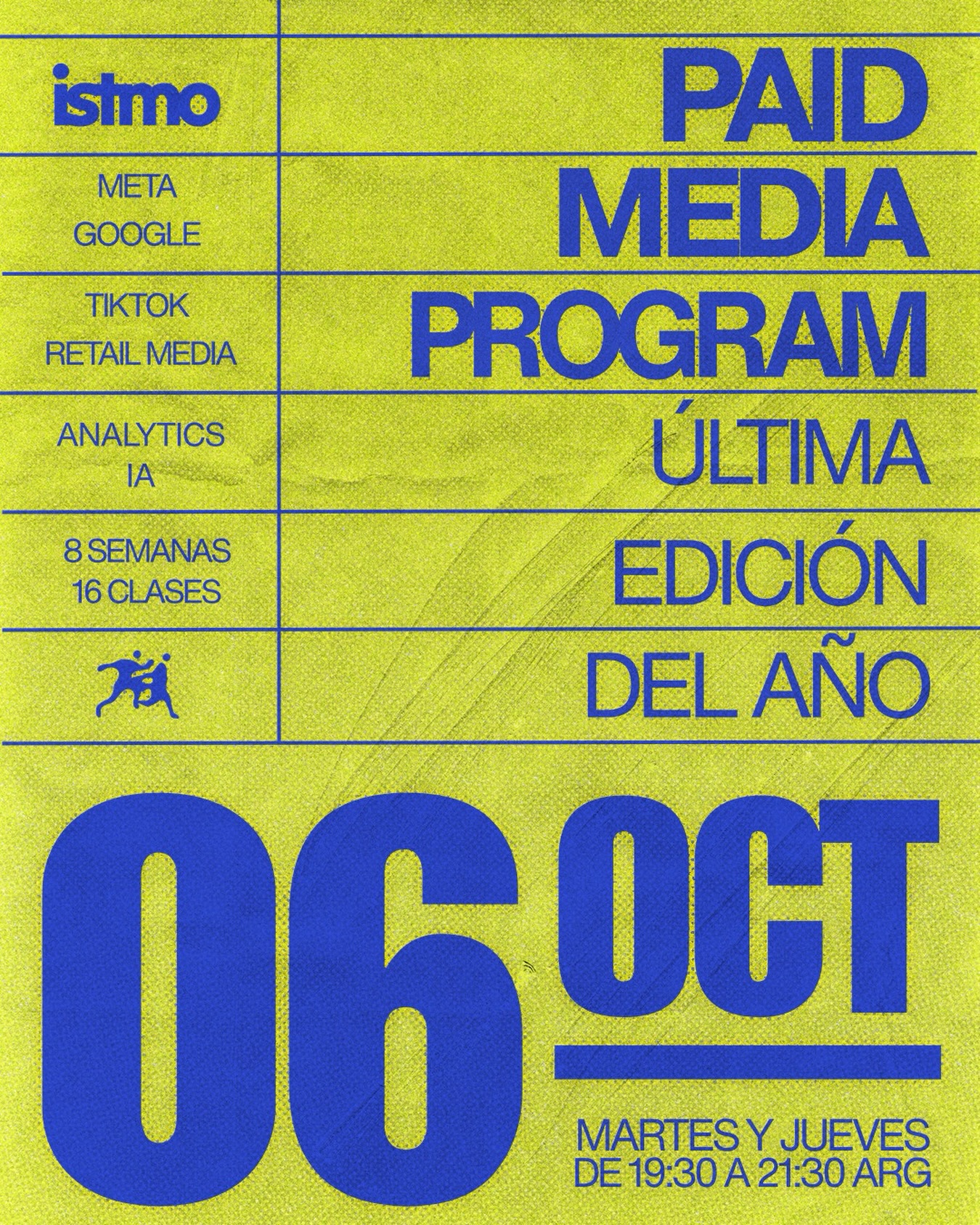 ISTMO Facebook ad: Paid Media Program, istmo