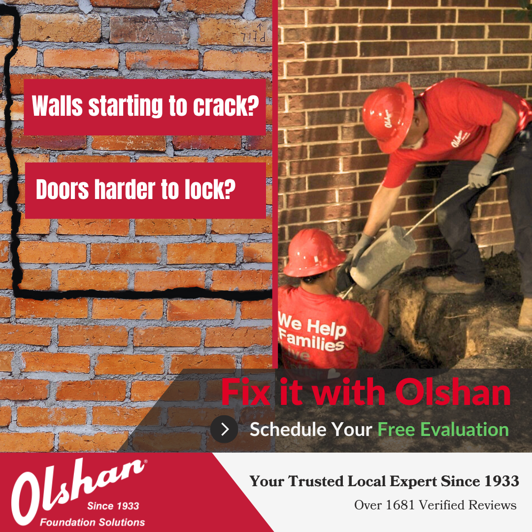 Olshan Foundation Repair Facebook ad