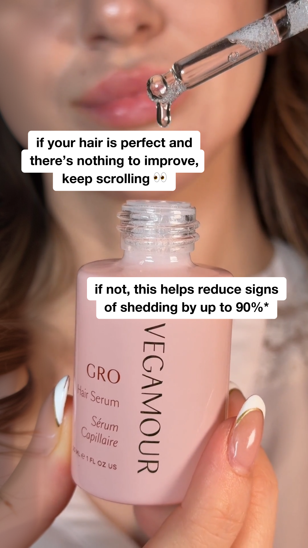 Vegamour Facebook ad