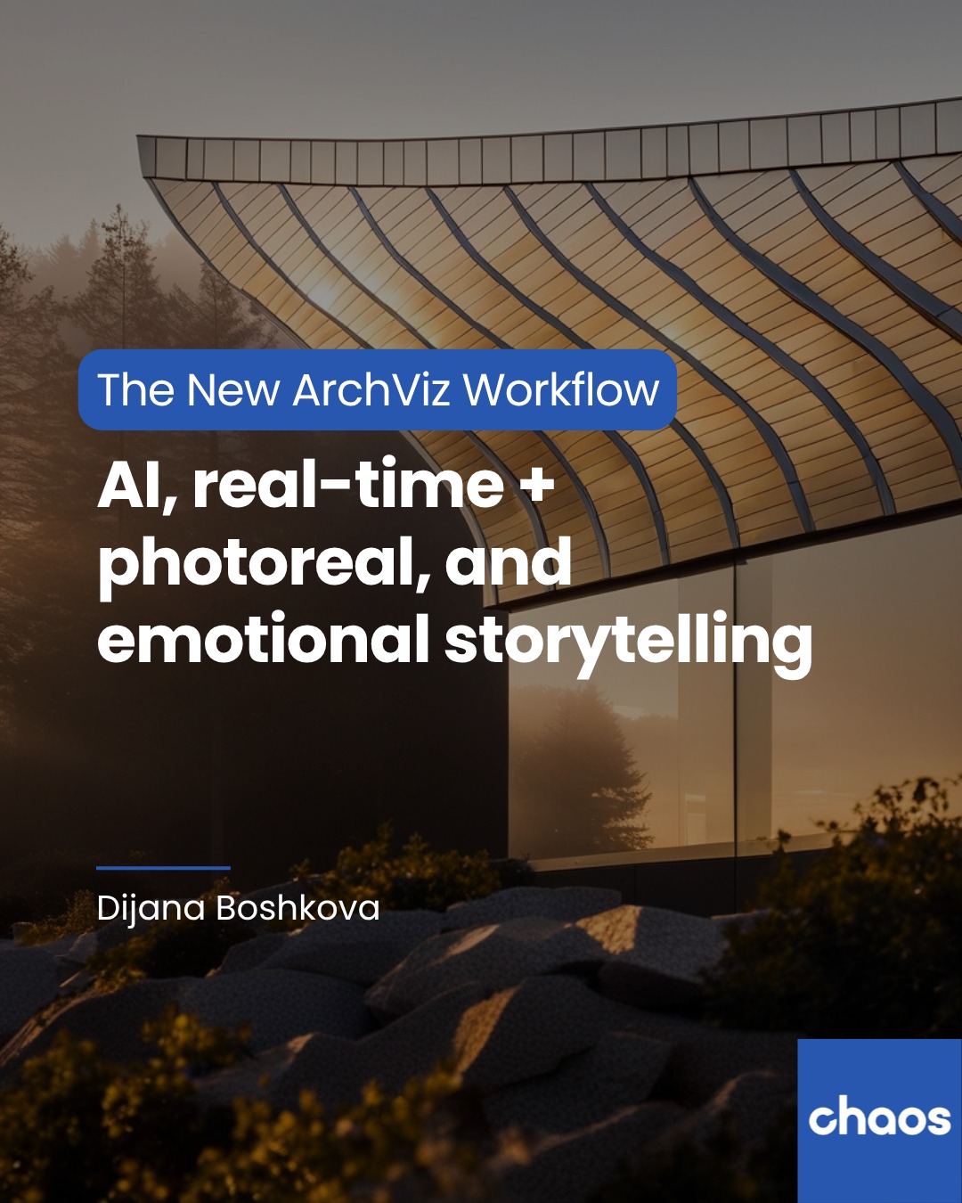 V-Ray ArchViz Facebook ad: The archviz workflow isn't breaking down.