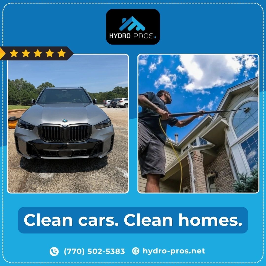Hydro-Pros Facebook ad: Mobile Detailing, Windows & Pressure Washing