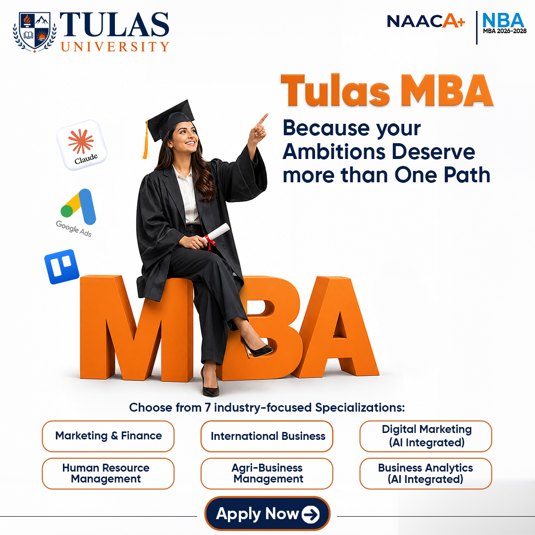 Tulas University Facebook ad: Chat with us