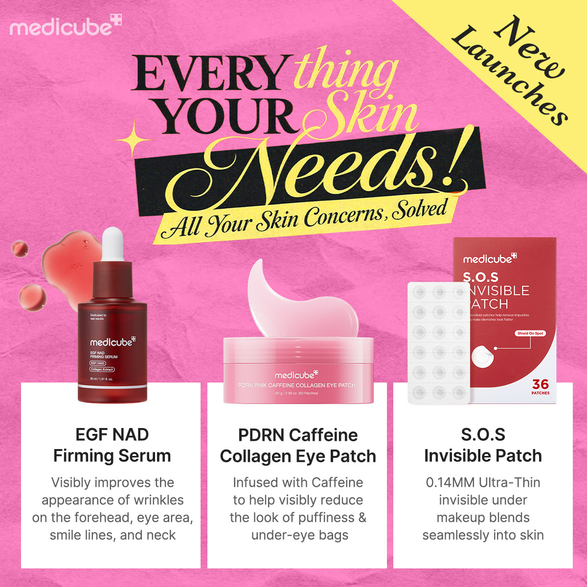 Medicube Singapore Facebook ad