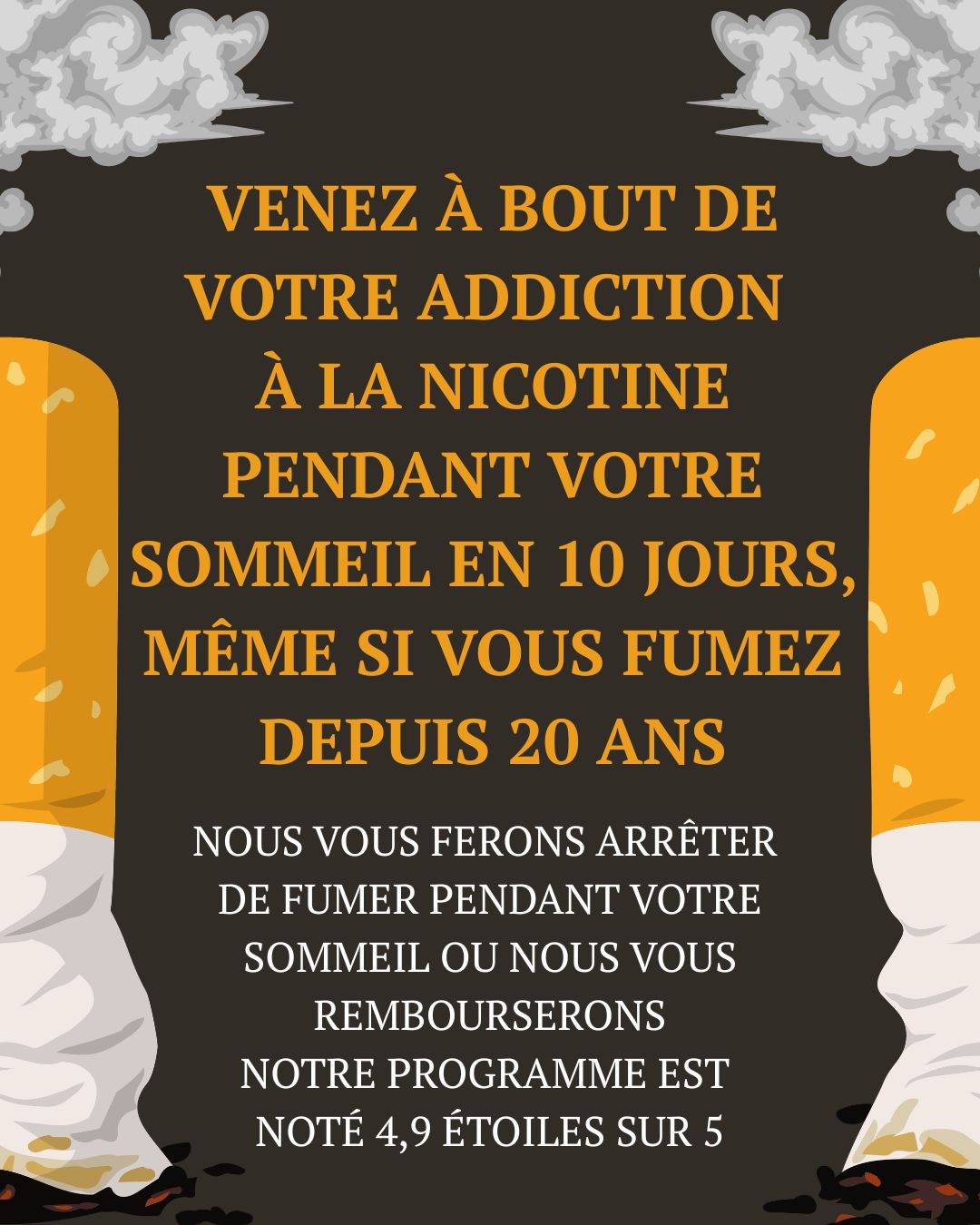 Dr. Sofia Monroe Facebook ad: Arrêter de fumer d'une manière qui semble vraiment facile