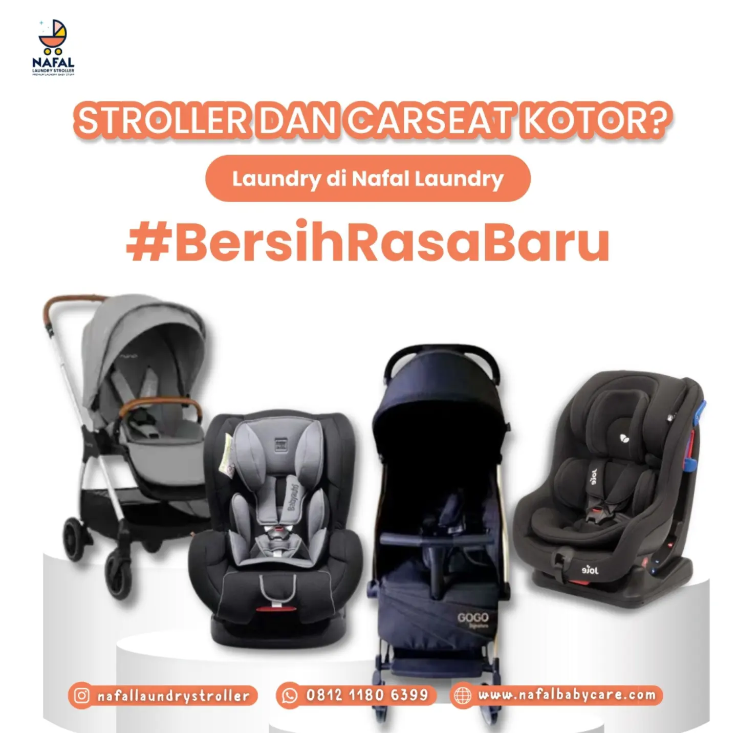 Nafal Laundry Stroller Facebook ad