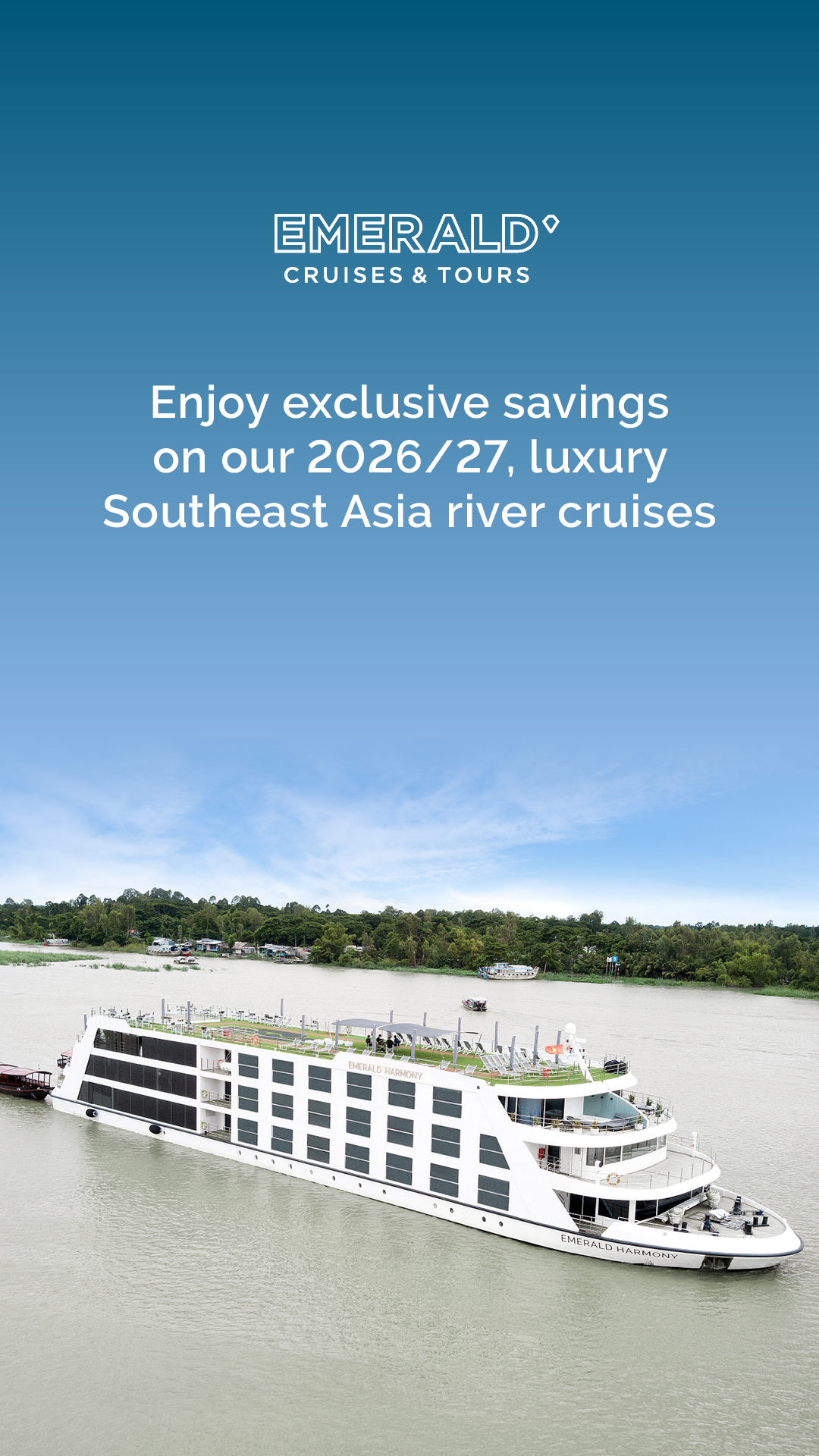 Emerald Cruises Facebook ad