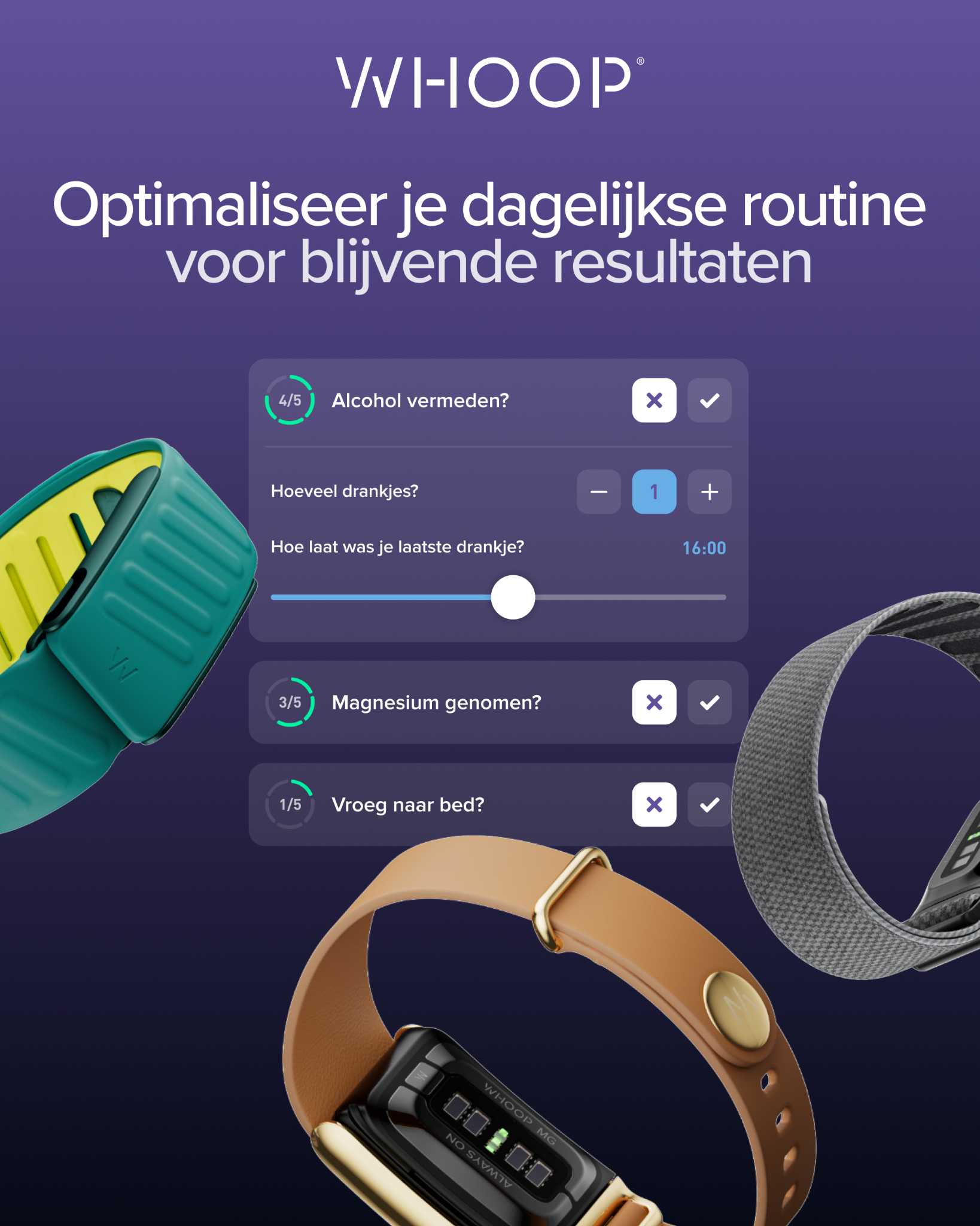 WHOOP Facebook ad