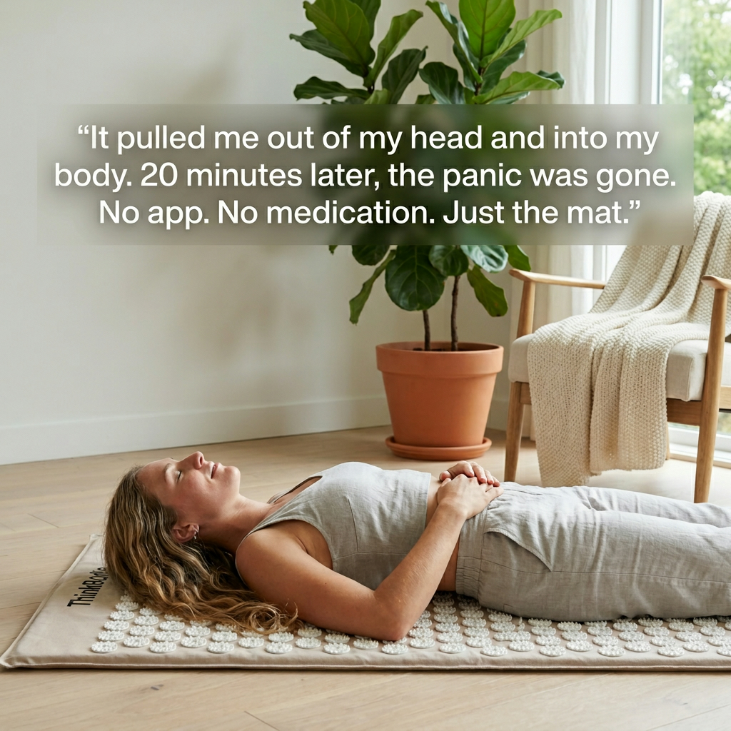 ThinkBodie Facebook ad: Anxiety-Free