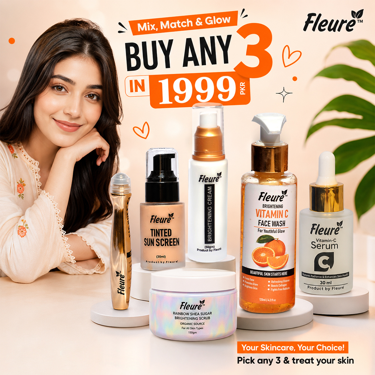 Fleuré Facebook ad