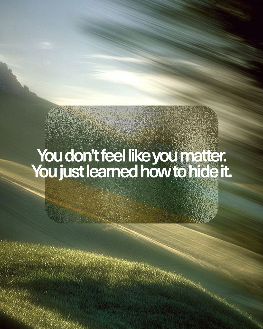 Dean Sikes Facebook ad: I know what it feels like to feel…