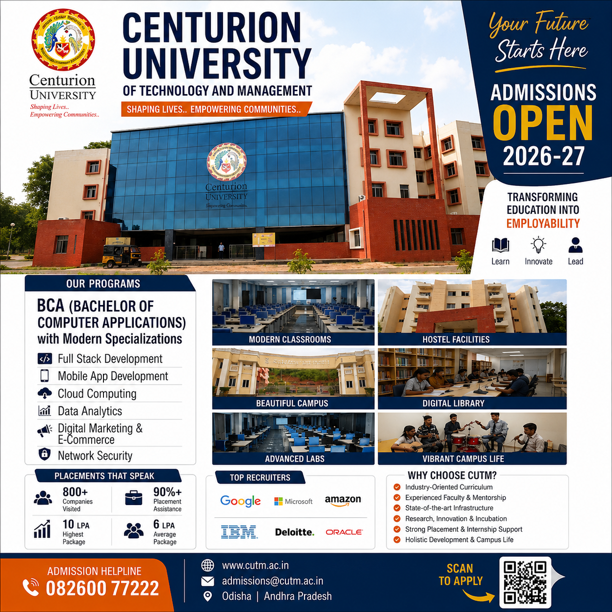 Centurion University, AP Facebook ad