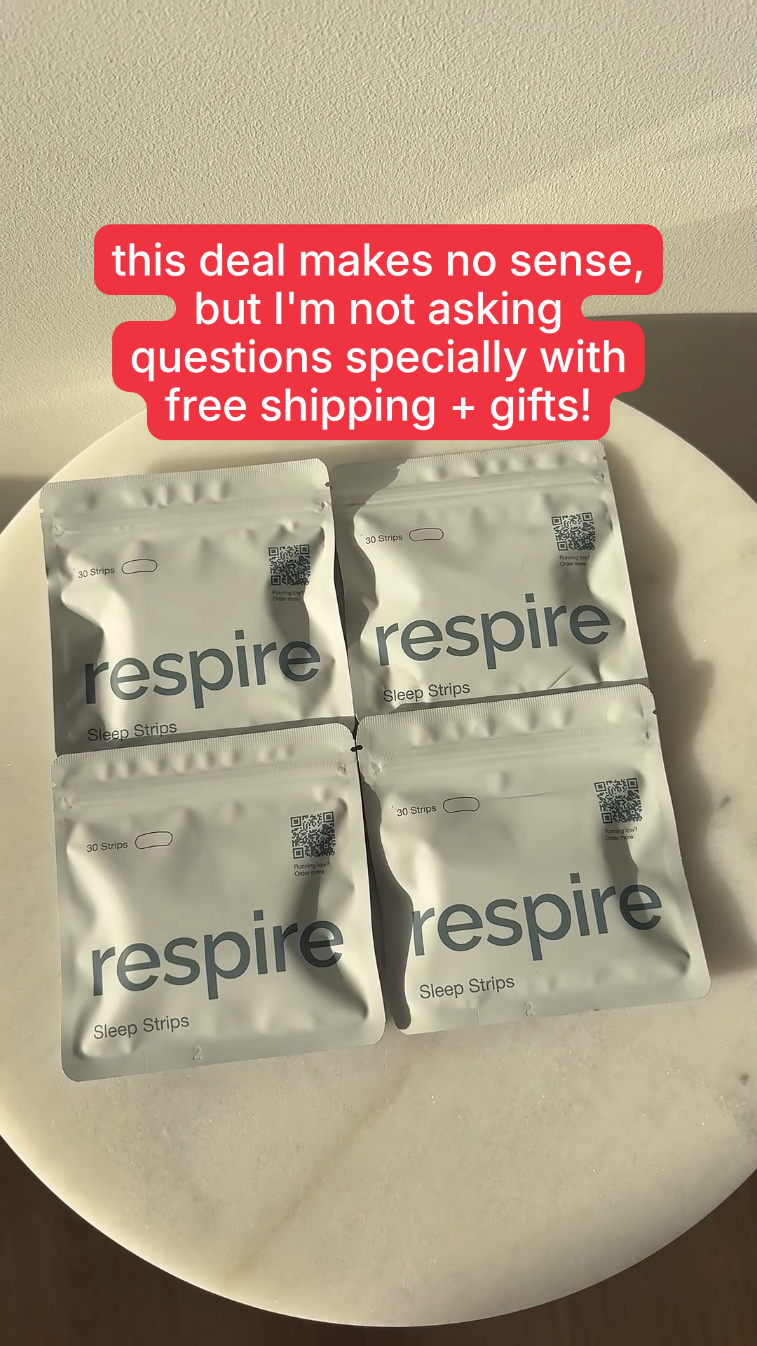 Try Respire Facebook ad