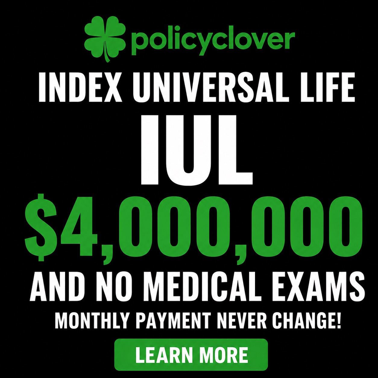 PolicyClover Facebook ad