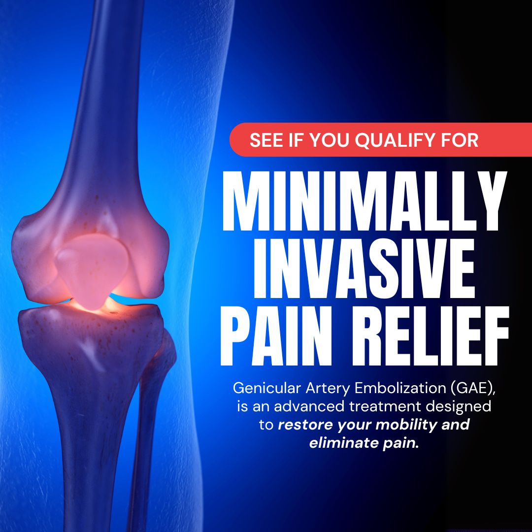 Duval Vascular & Fibroid Center Facebook ad: Find Relief With GAE