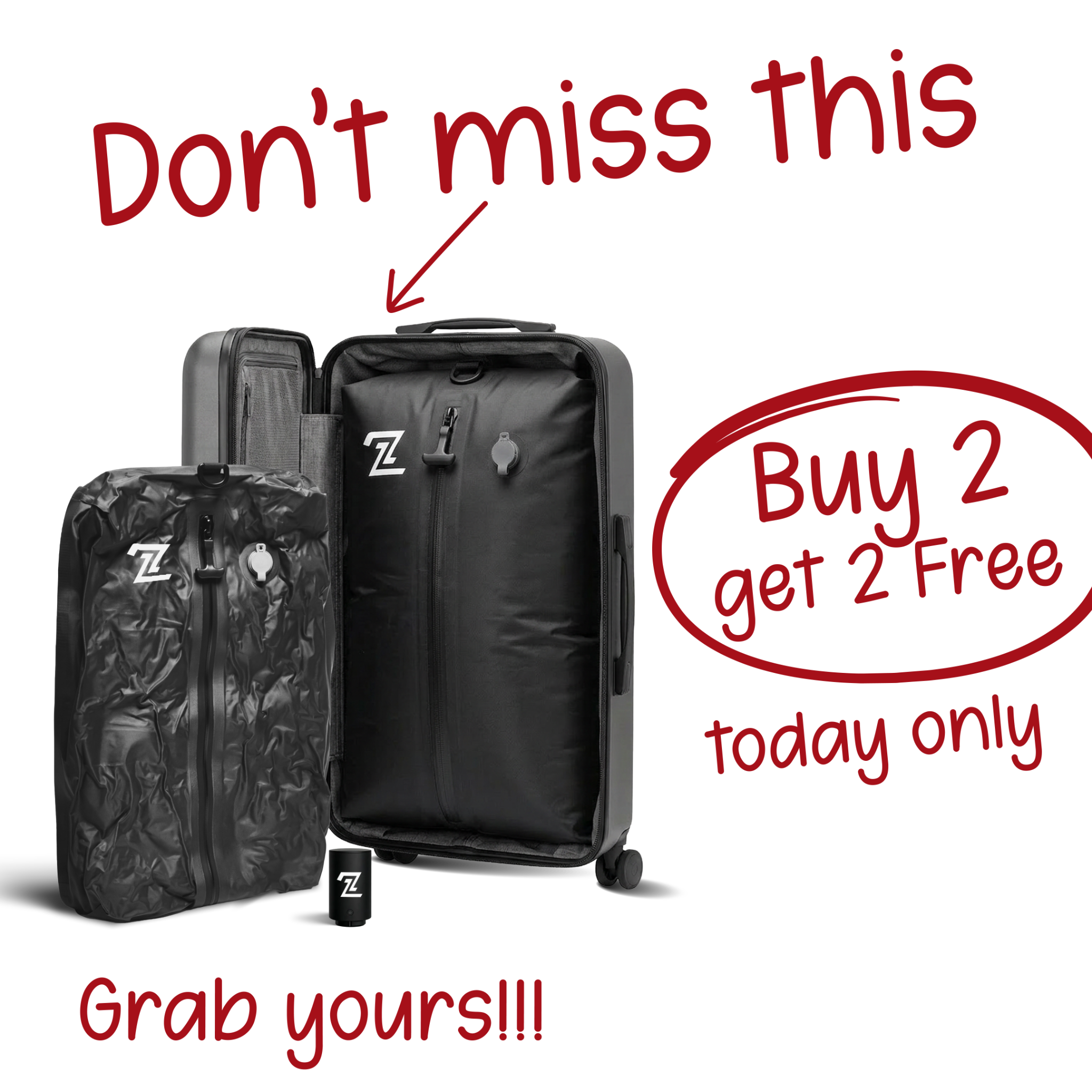 2packbag Facebook ad