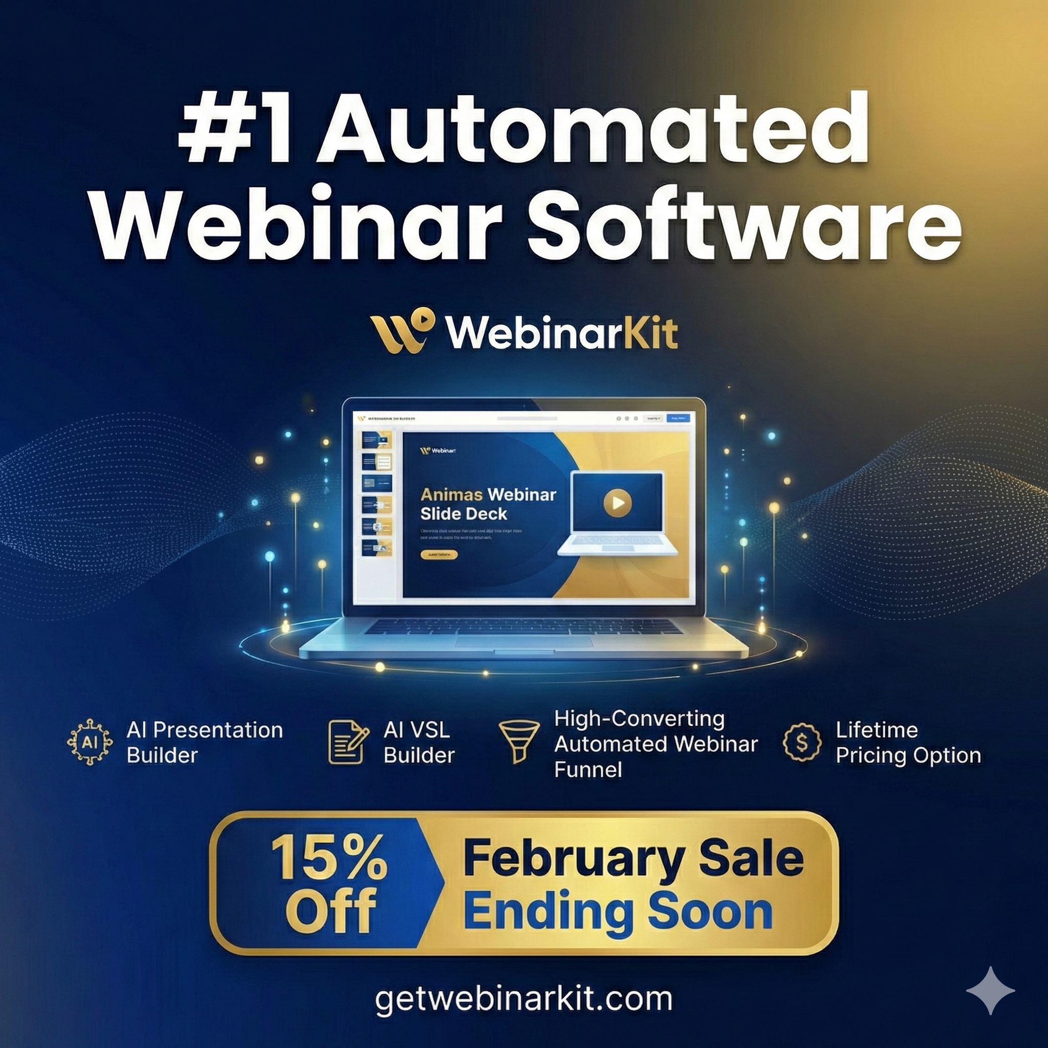WebinarKit Facebook ad
