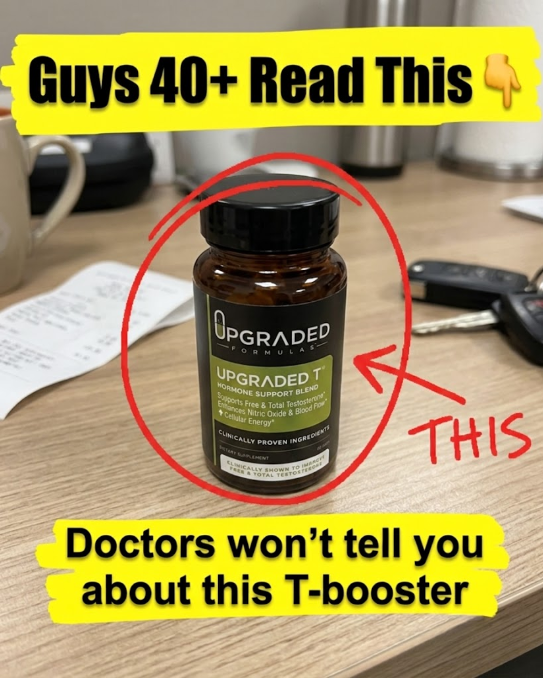 Upgraded Formulas Facebook ad
