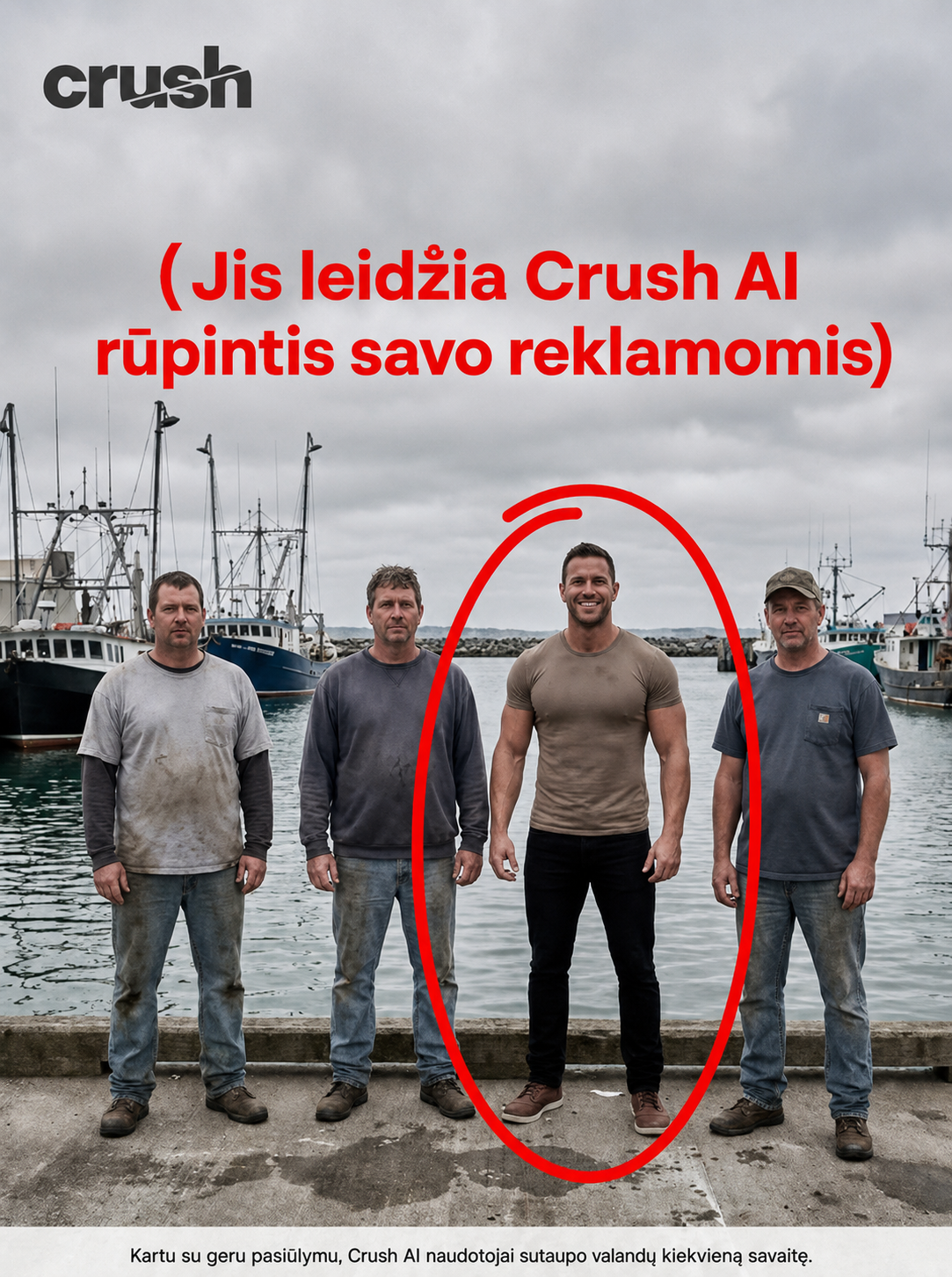 trycrush.ai Facebook ad