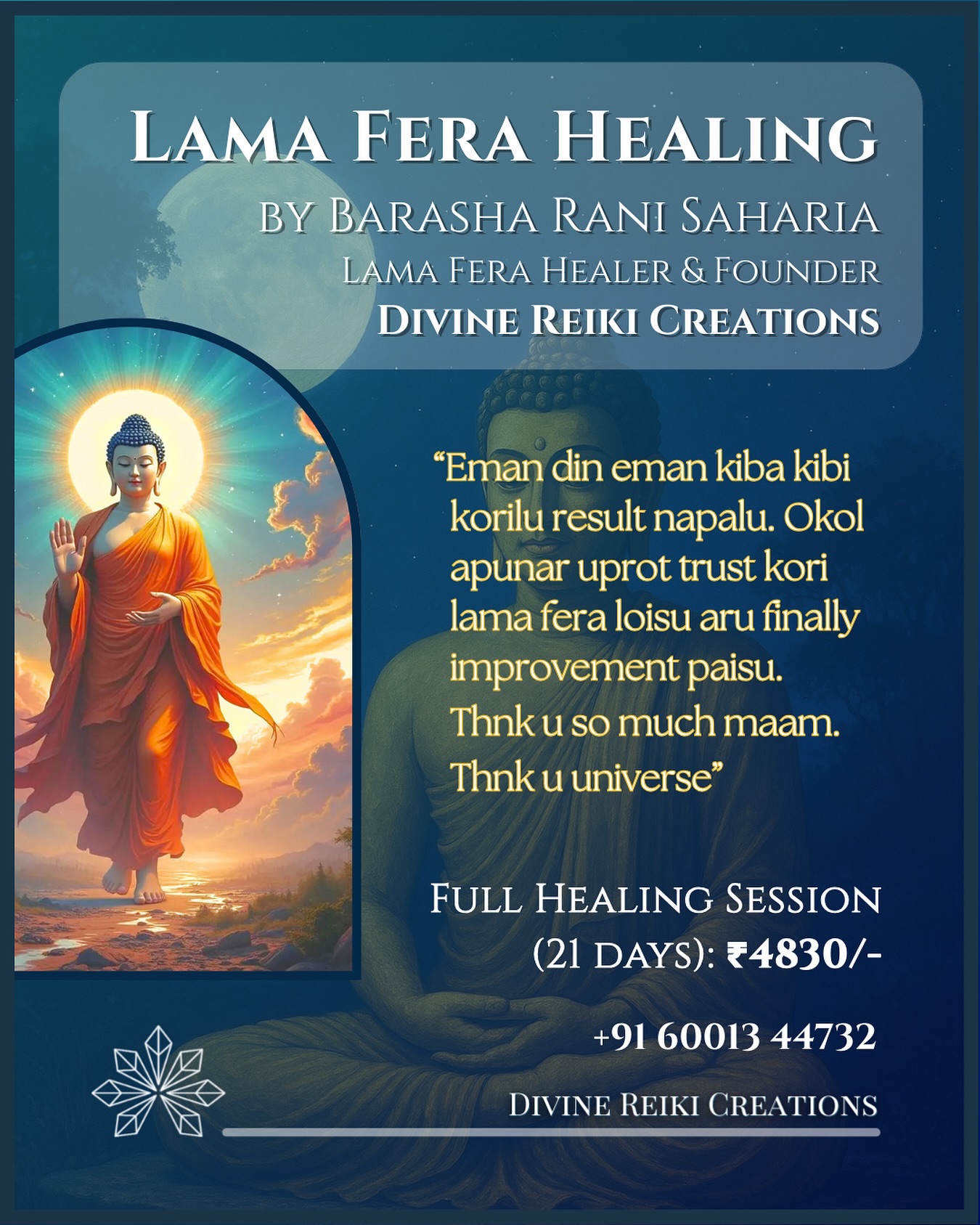 Divine Reiki Creations Facebook ad