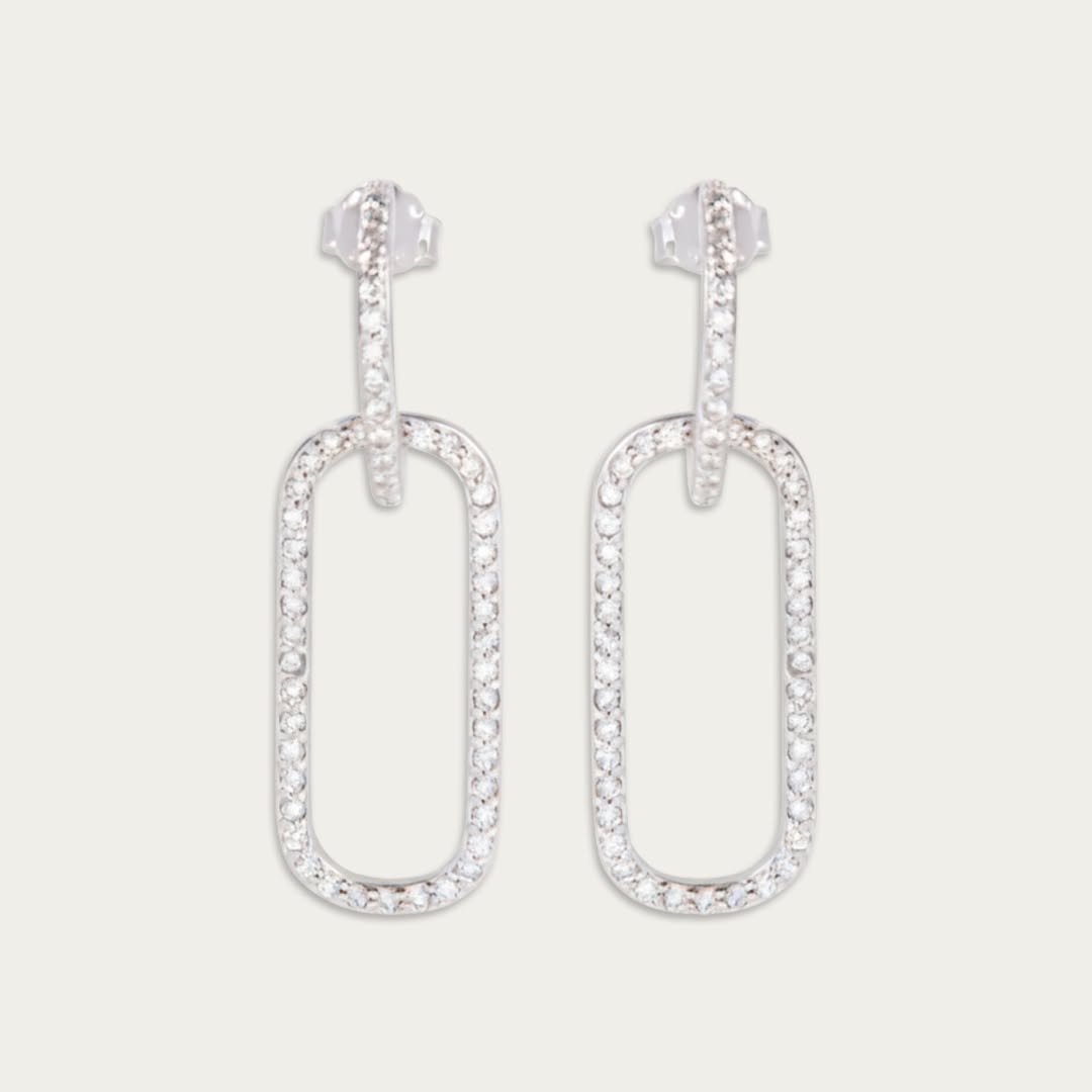 Blisse Allure Facebook ad: Elegant Certified 925 Silver Earrings